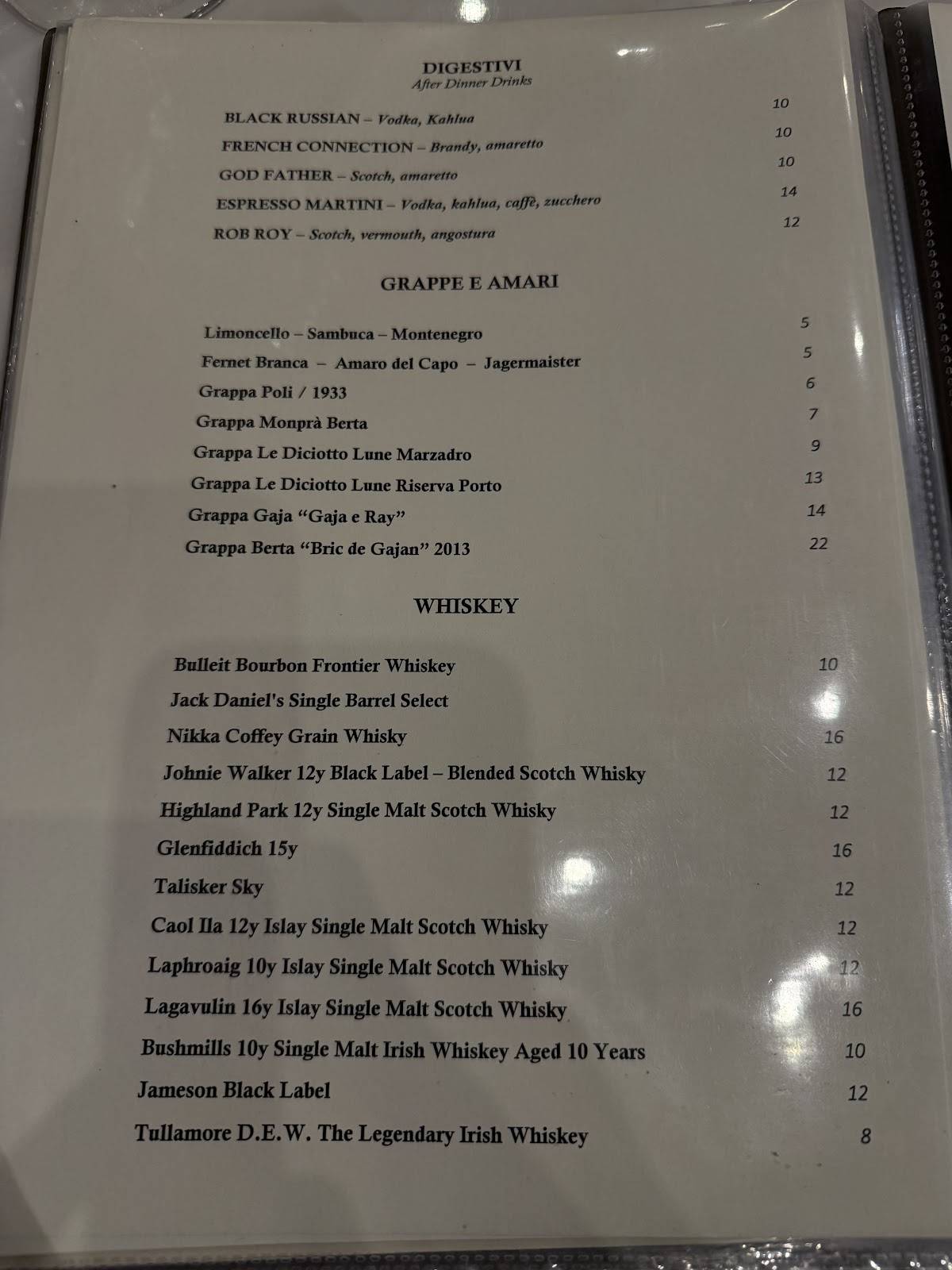 Menu di Unik Restaurant 