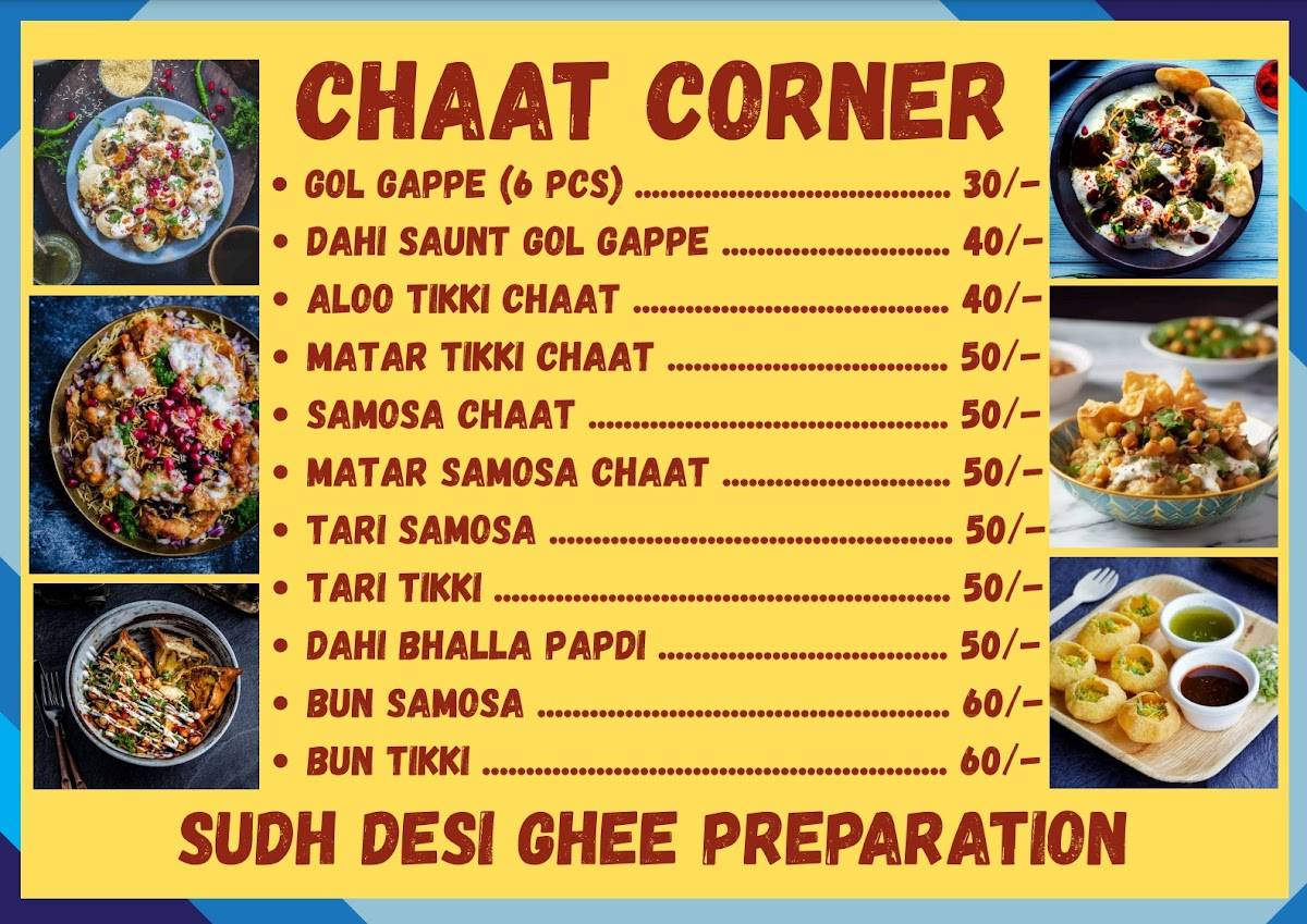 VRINDHAM DOSA CORNER - AUTHENTIC SOUTH INDIAN RESTAURANT menu