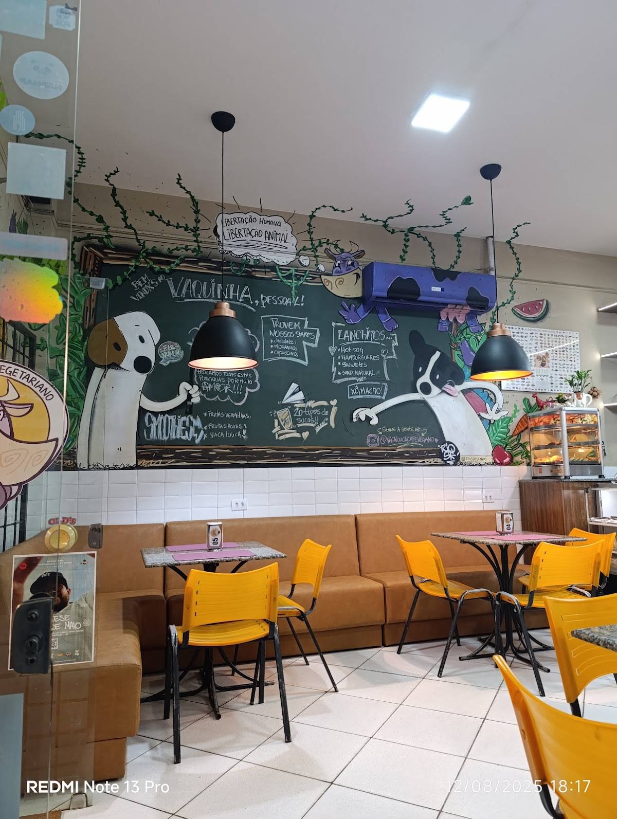 Vaca Louca Café Vegetariano cardápio