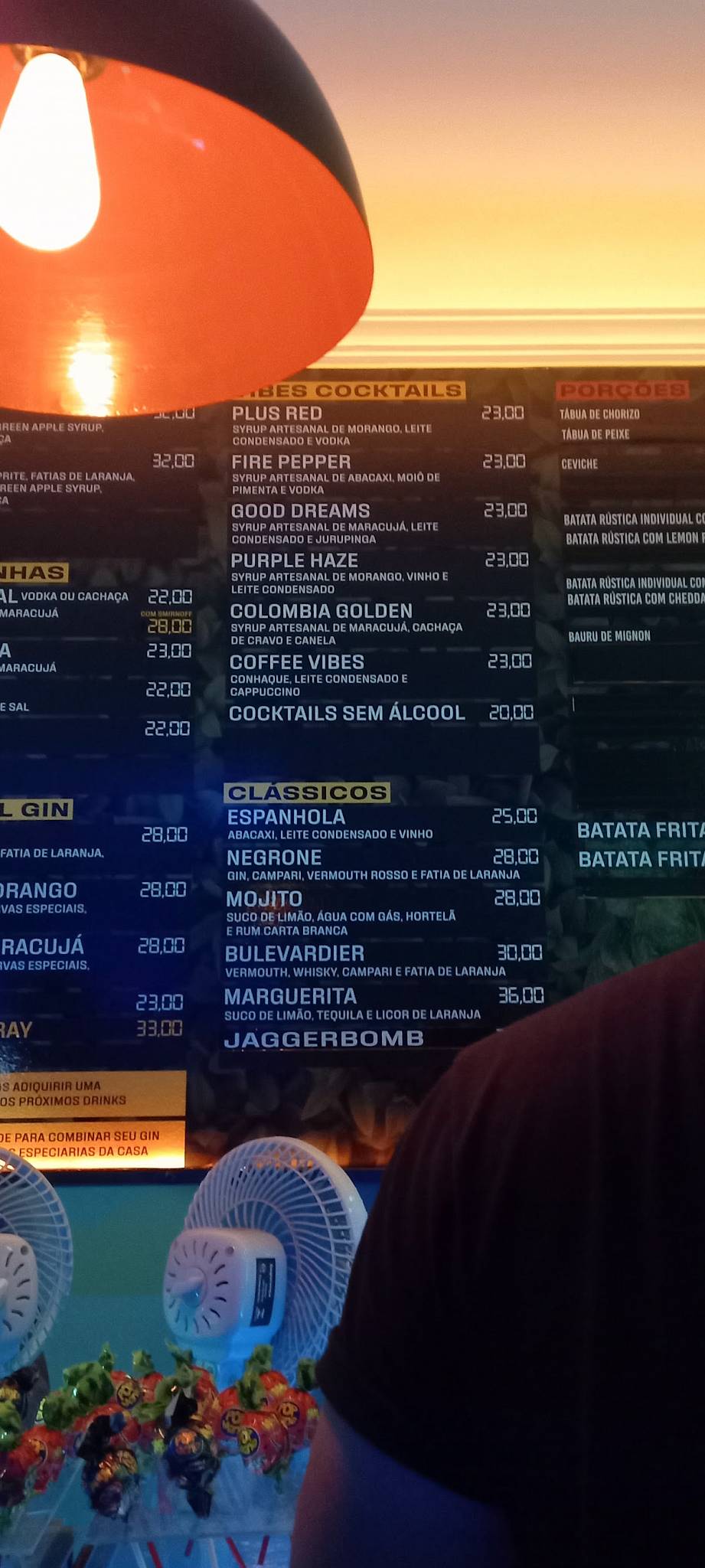 Vibes Coffee Shop Bar em Americana cardápio