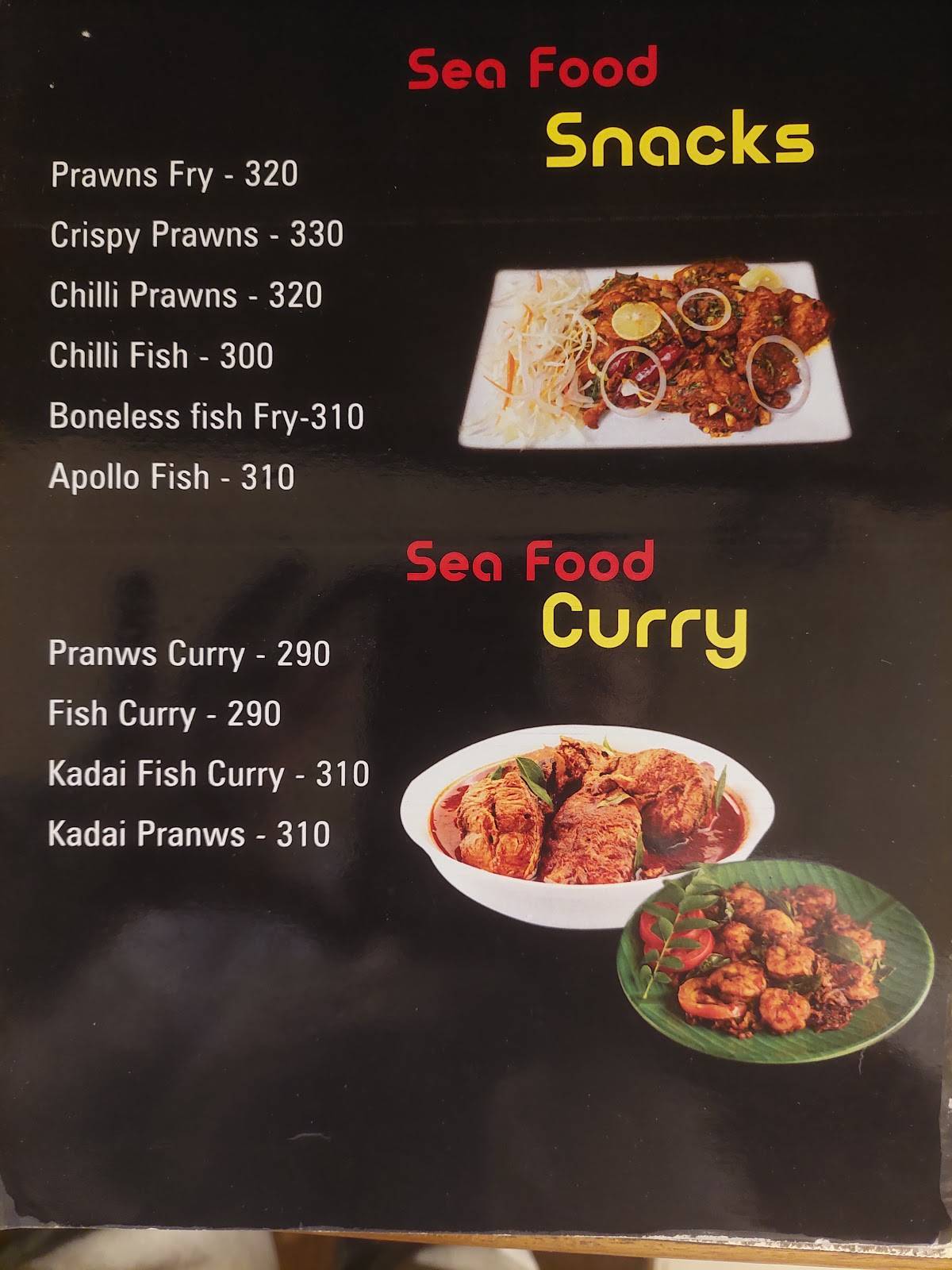 Bismillah Biryani and fast food menu