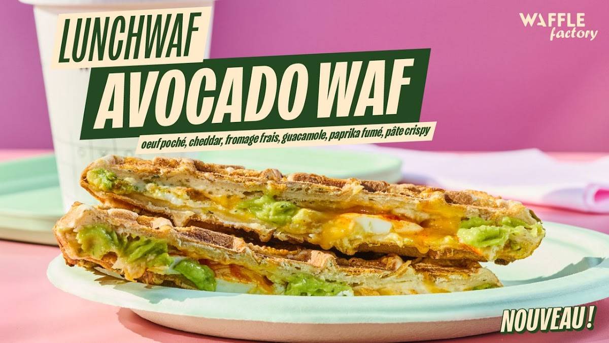 Menu de Waffle Factory