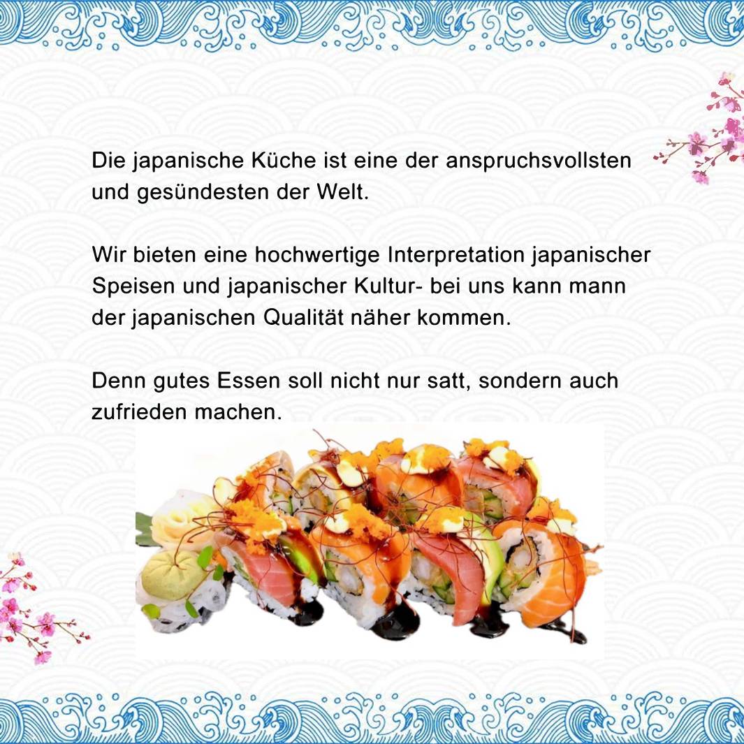 Menu de Wasabi