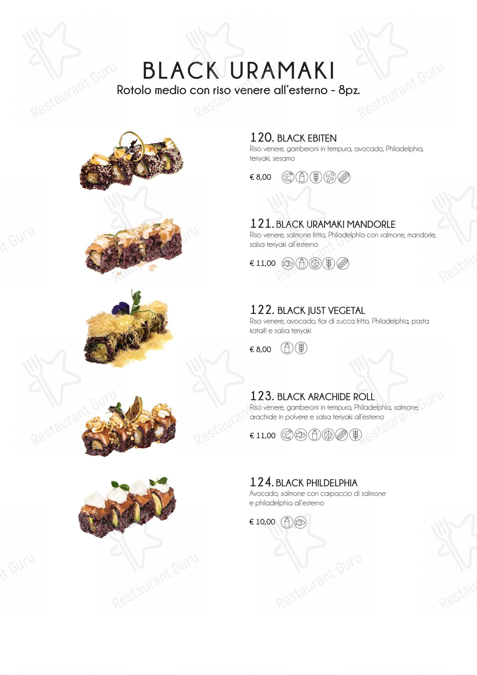 Yama Sushi Experience in Genova - 菜单