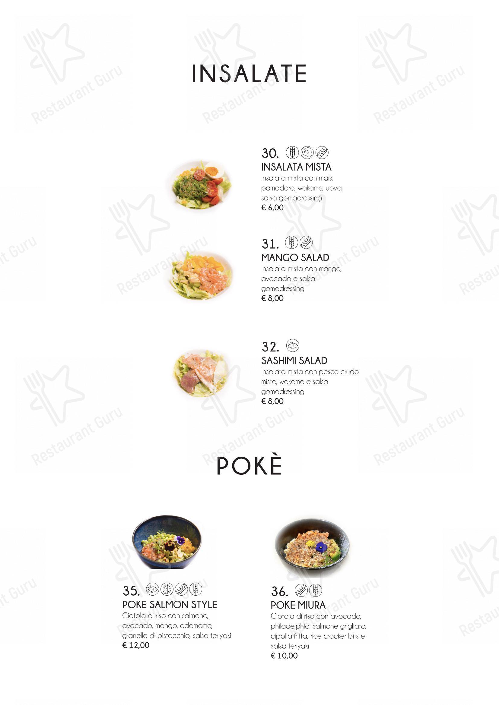 Menu di Yama Sushi Experience - 菜单
