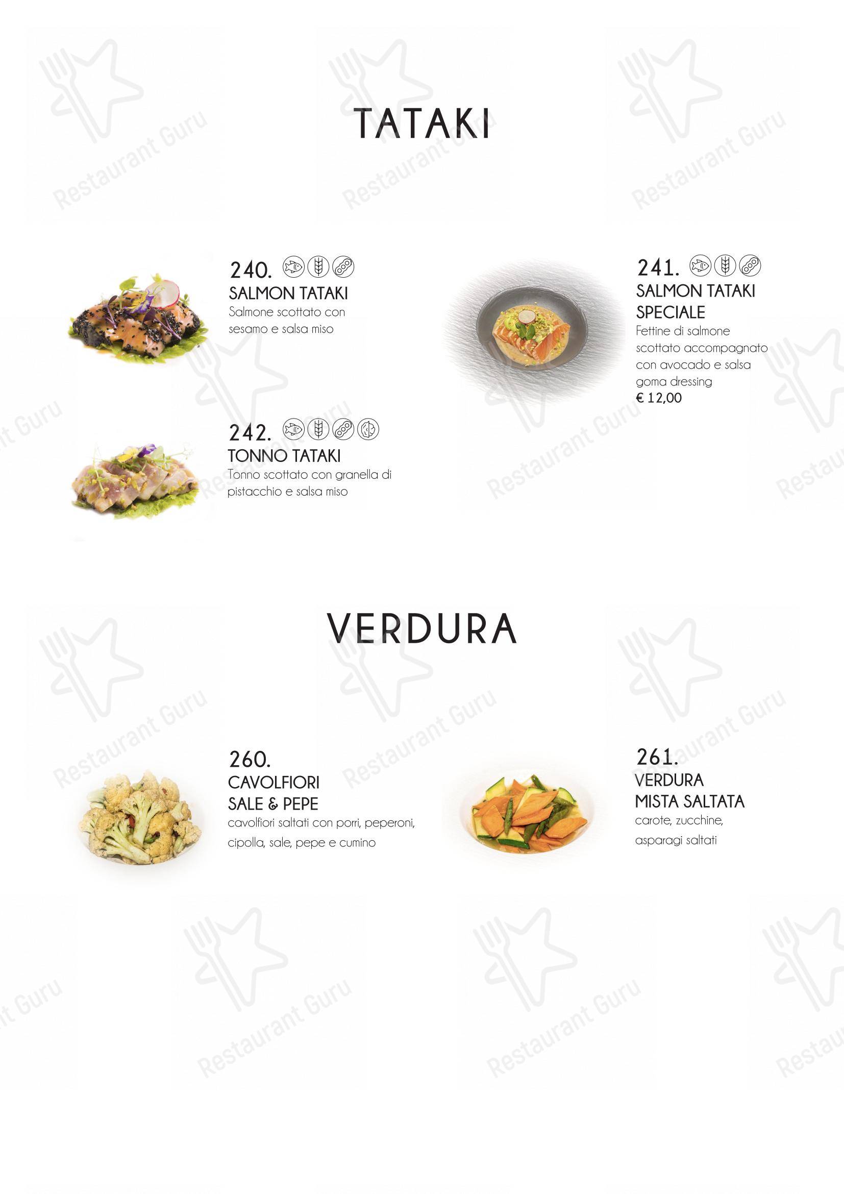 Menu bar per Yama Sushi Experience in Genova