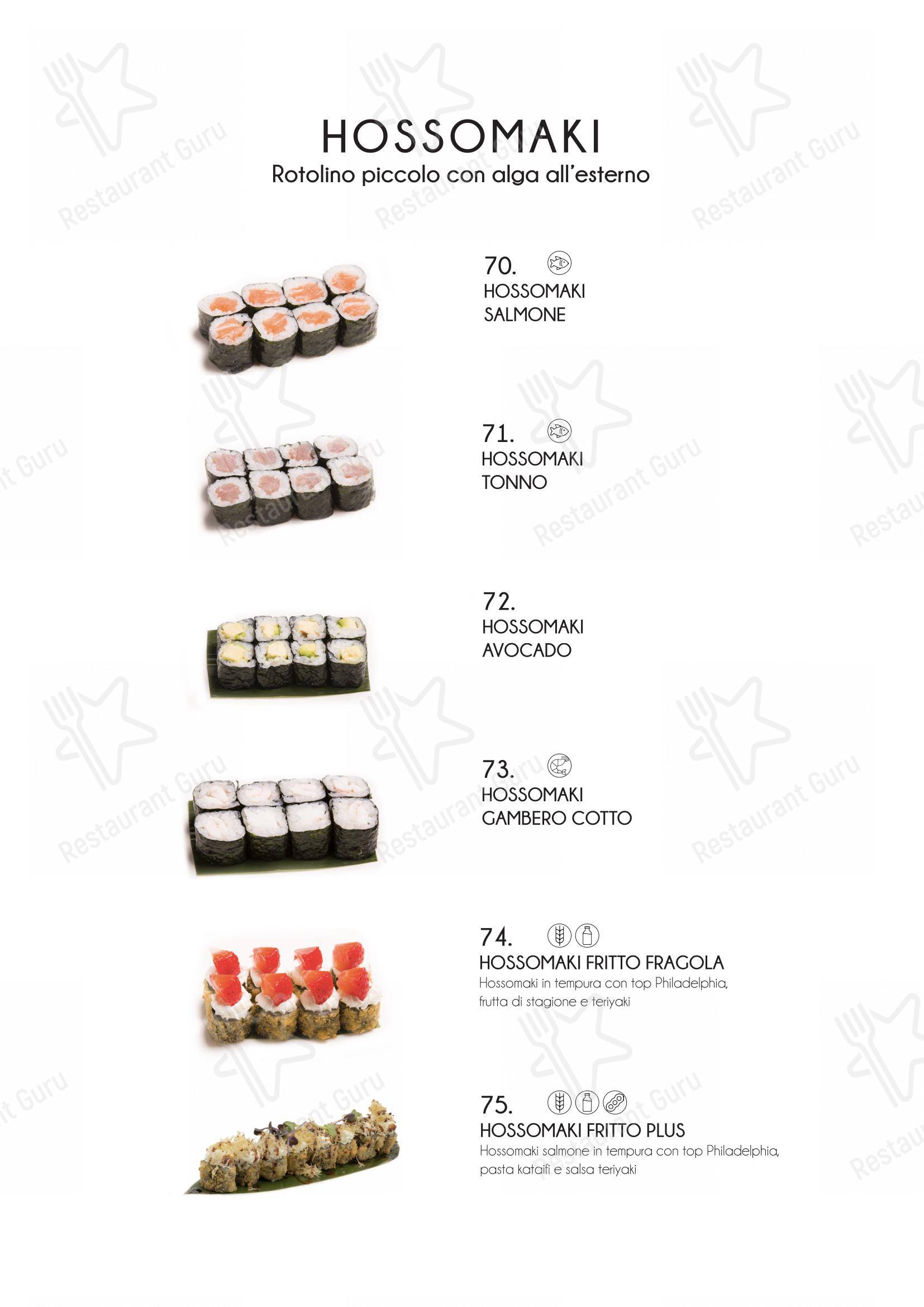 Menu per Yama Sushi Experience in Genova