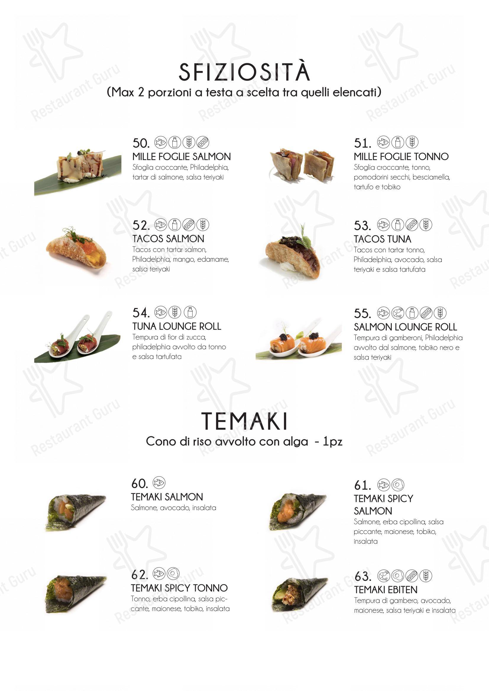 Menu di Yama Sushi Experience - Menu bar