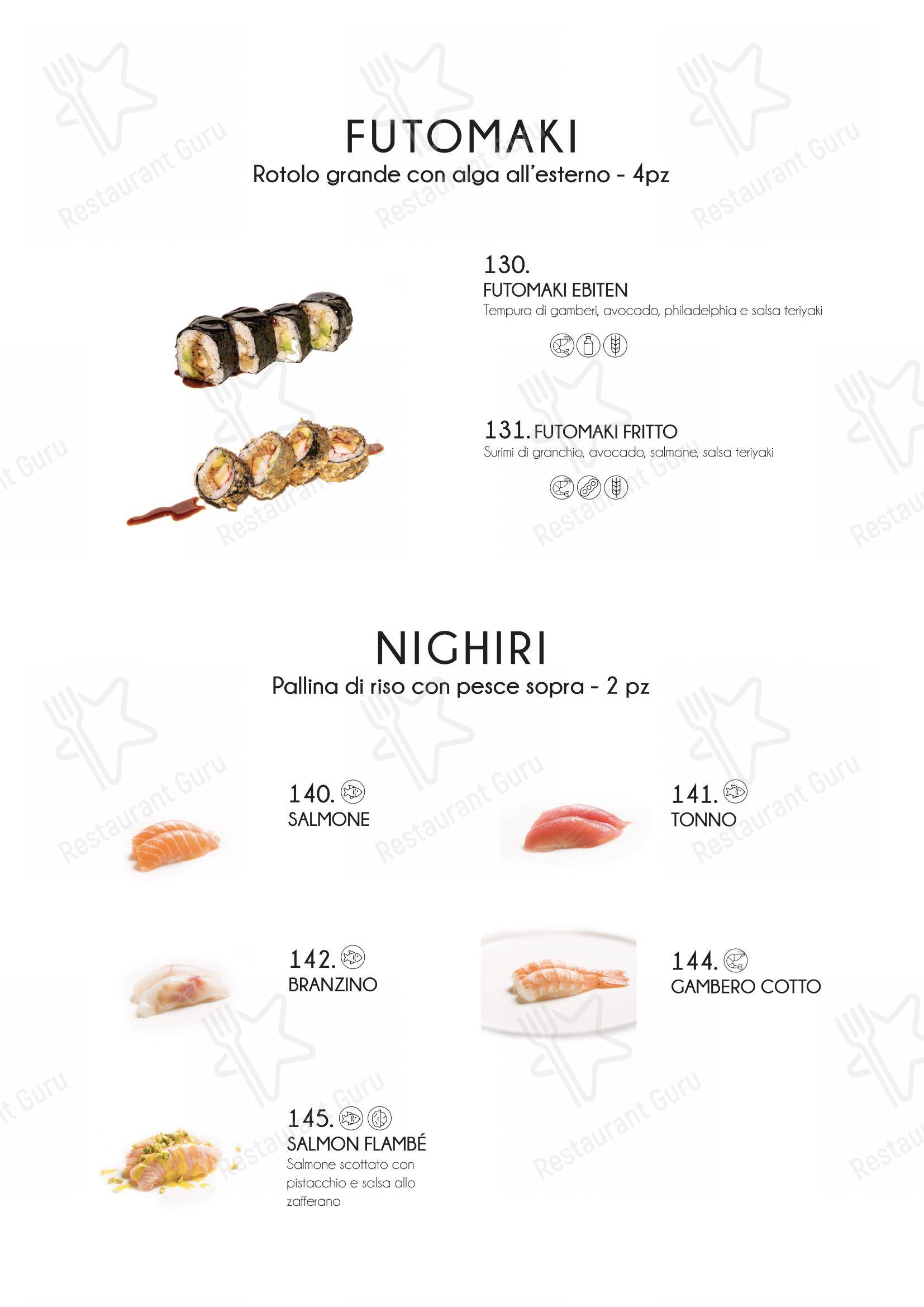 Menu di Yama Sushi Experience - Menu