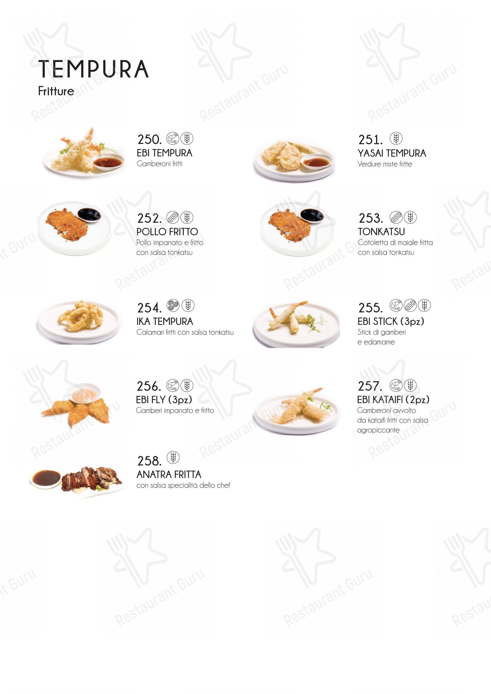 Menu di Yama Sushi Experience - Menu bar