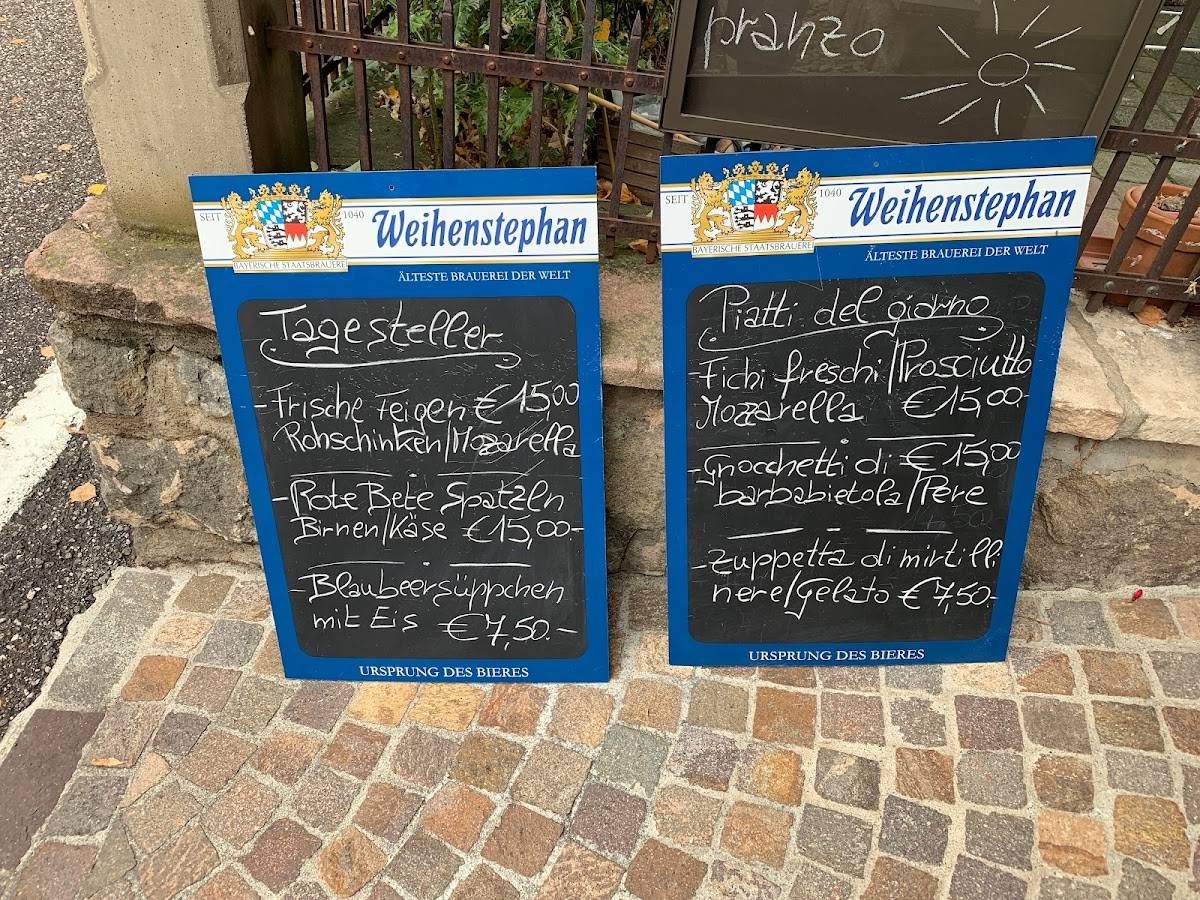 Menu di Zentral café ristorante 