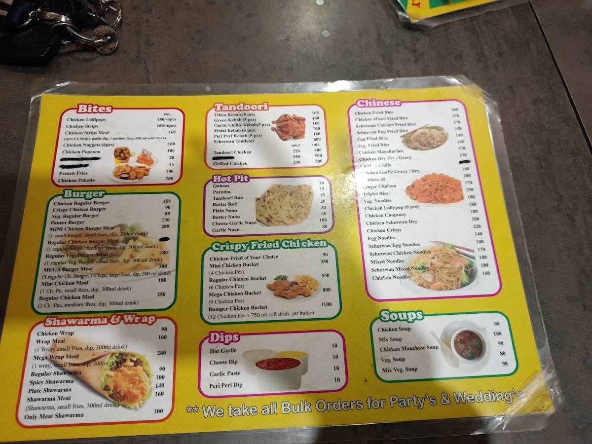 Zaiqa menu