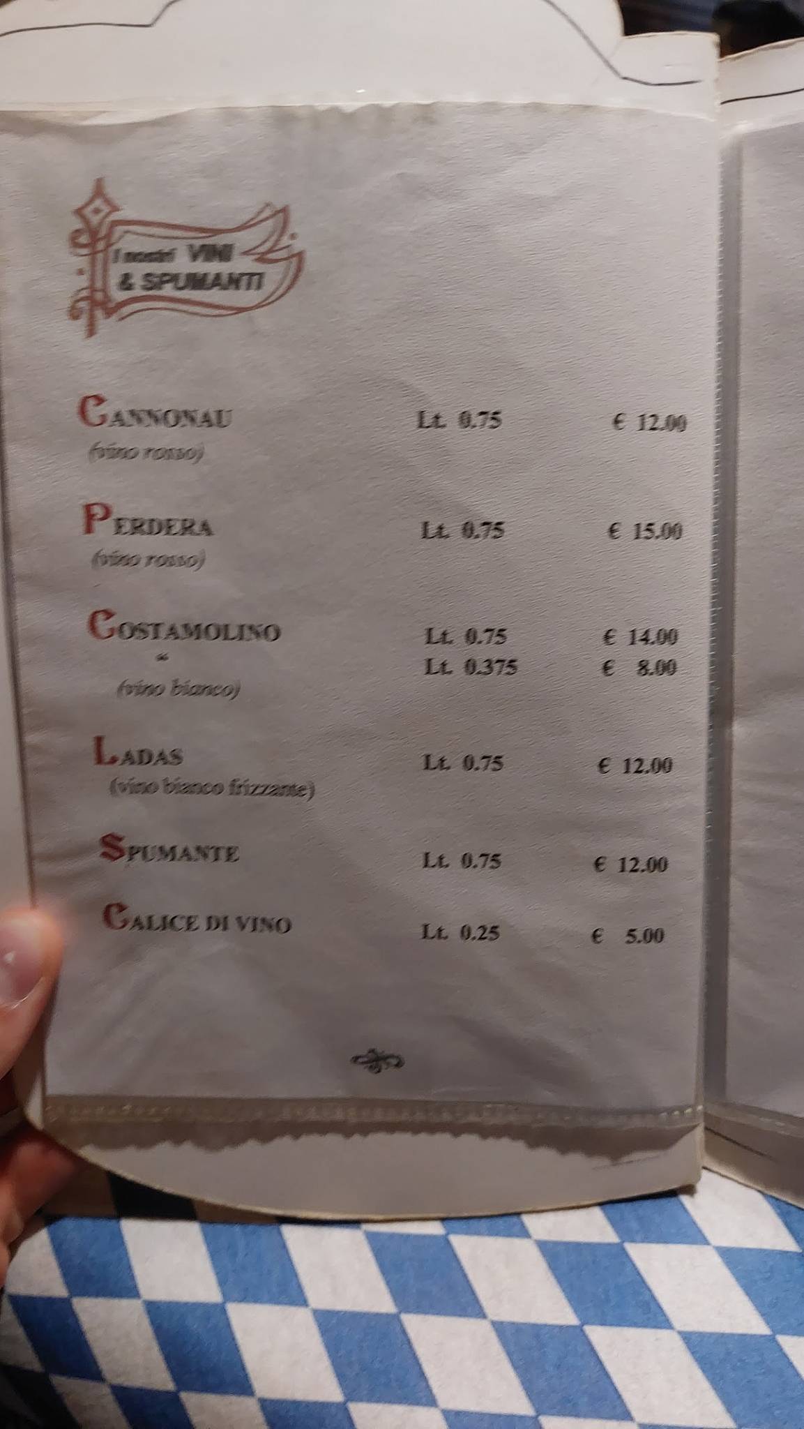 Menu di Birreria Ristorante Tedesco Zum Loeweneck 