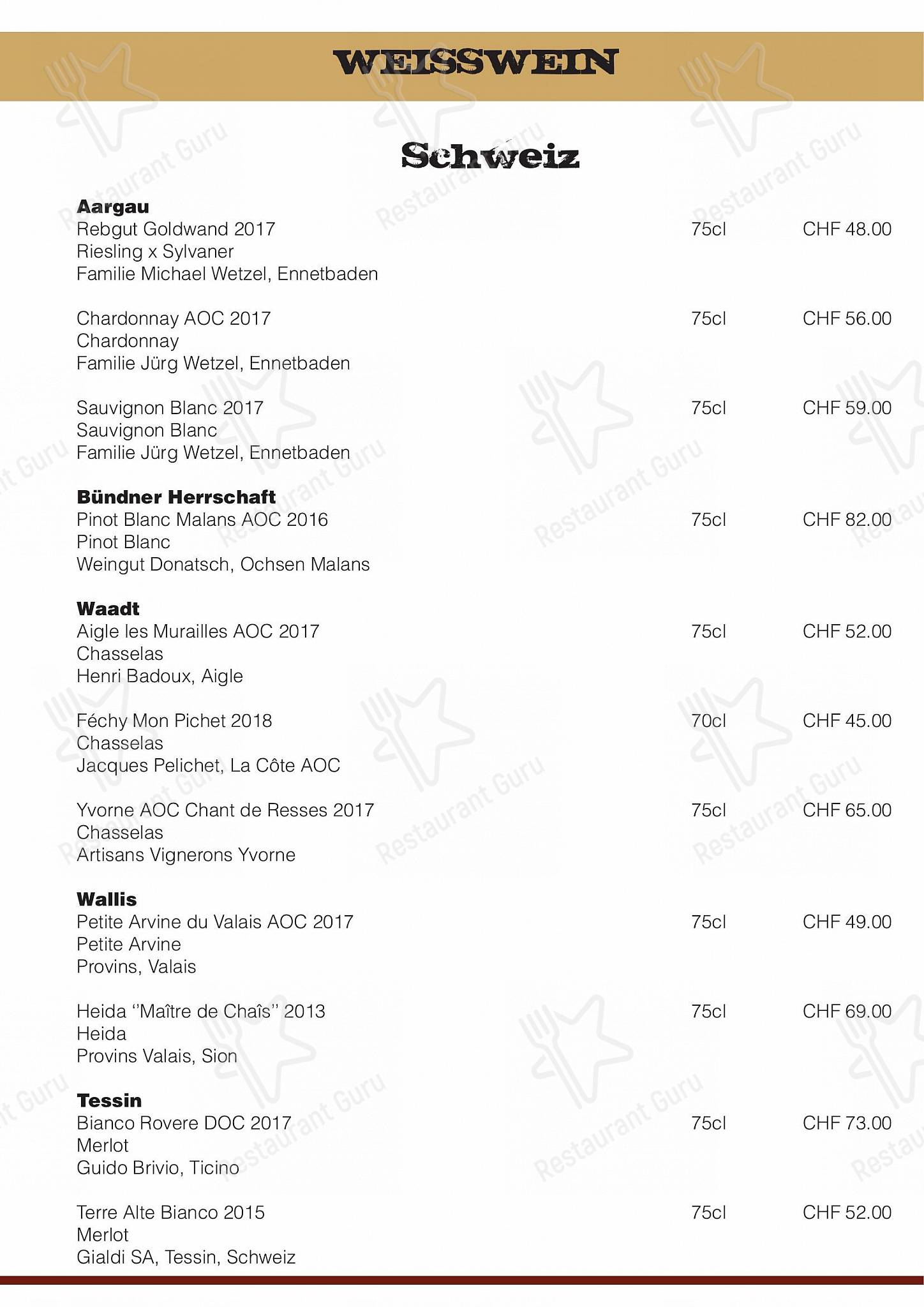 OUR MENU per Restaurant elements ristorante