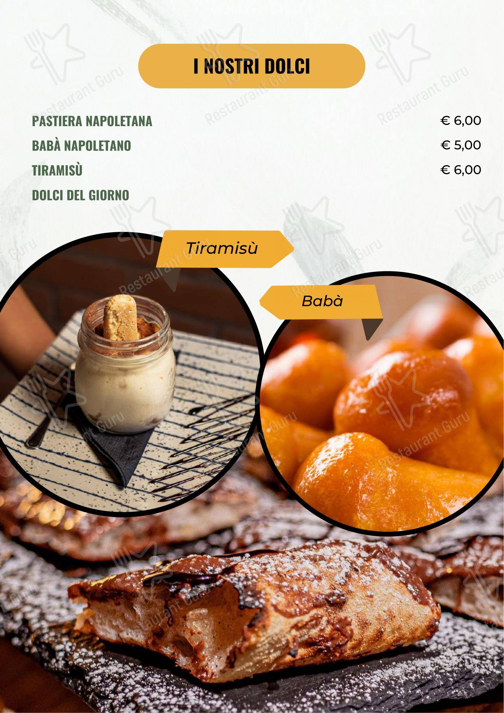 Menu per Antichi Sapori Dolo in Dolo