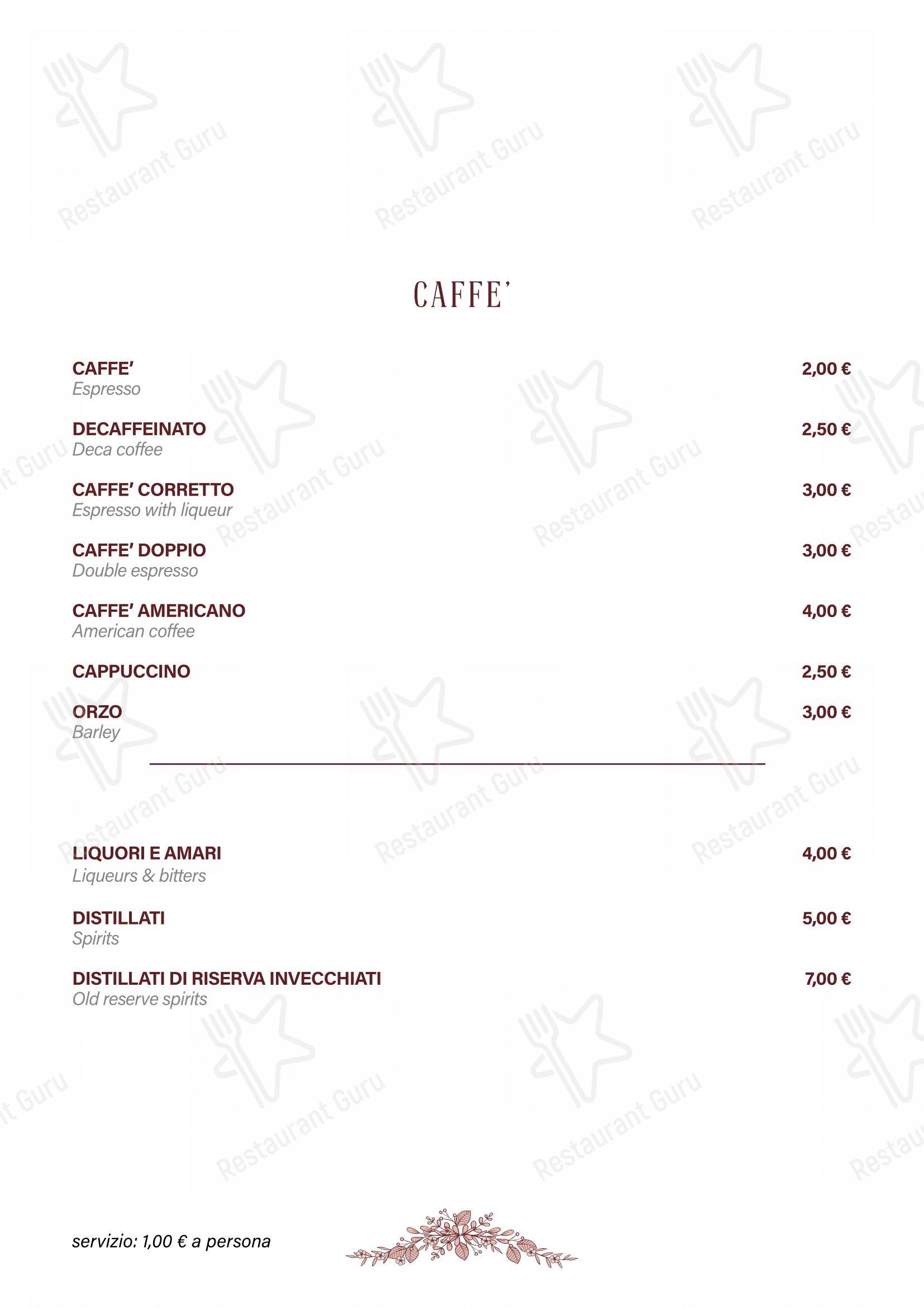 Menu di Casa Sceppa - Menu