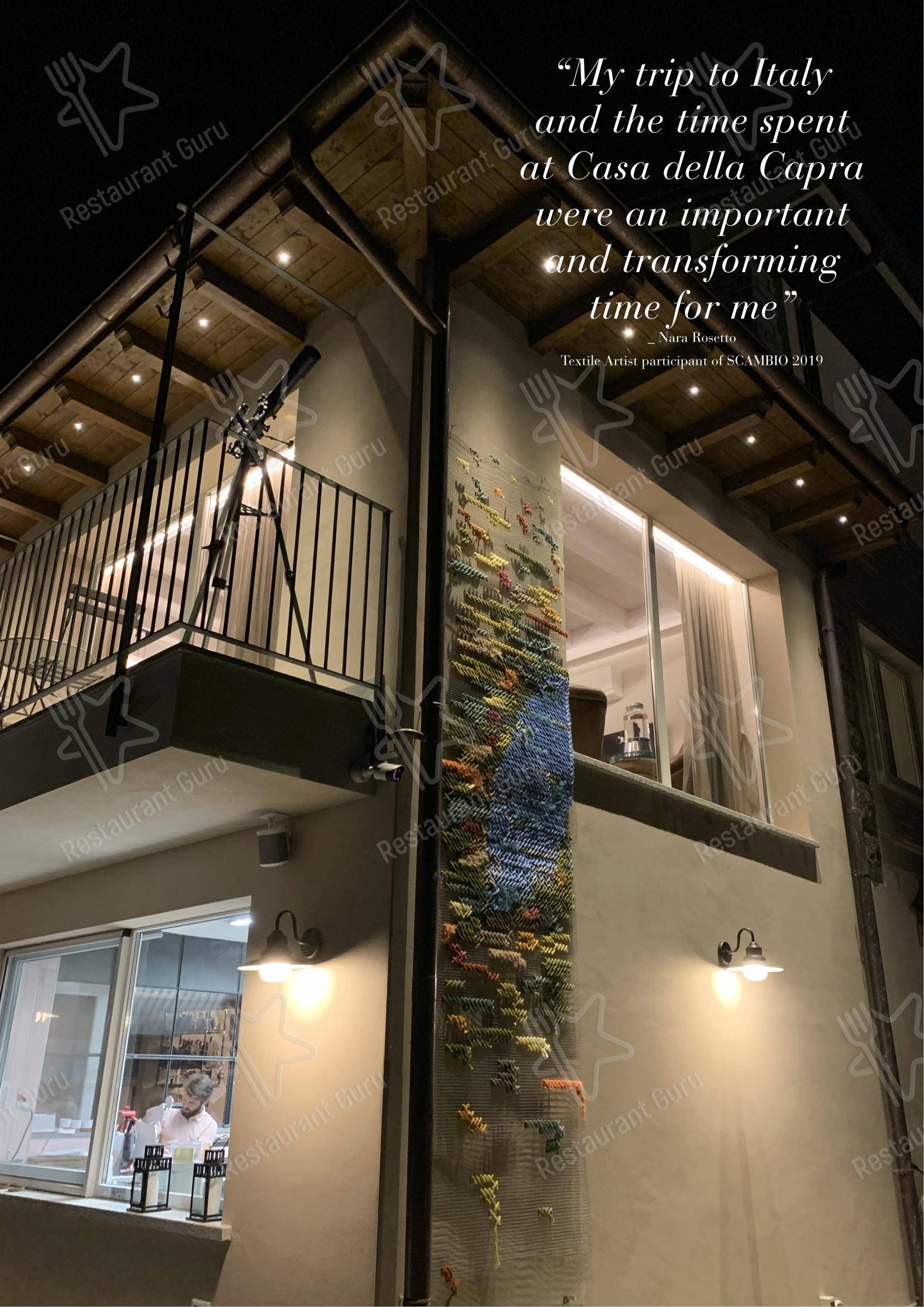 Menu per Casa della Capra ristorante
