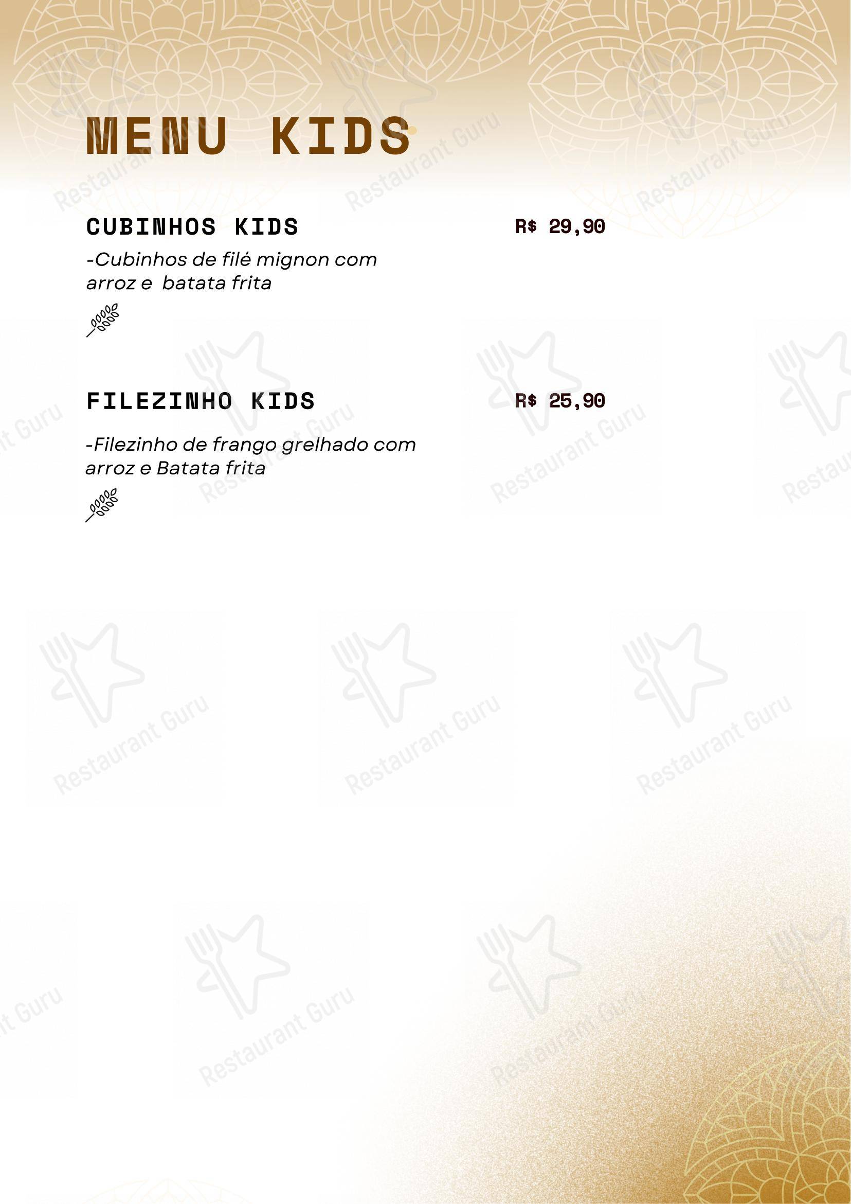 Esquina Brasil Fortaleza - Gastronomia Cultura - Menu