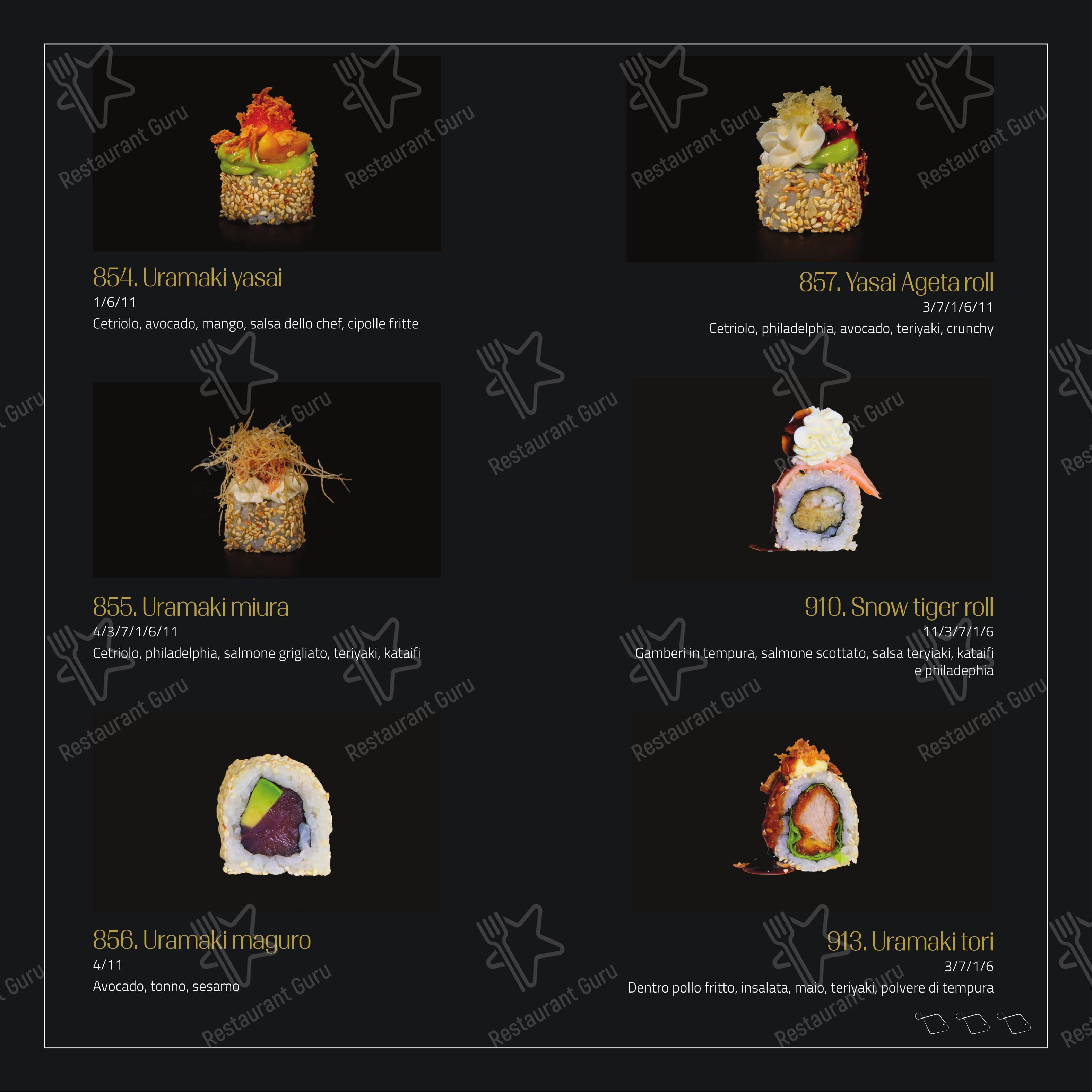 Feel Sushi in Imola - Menu