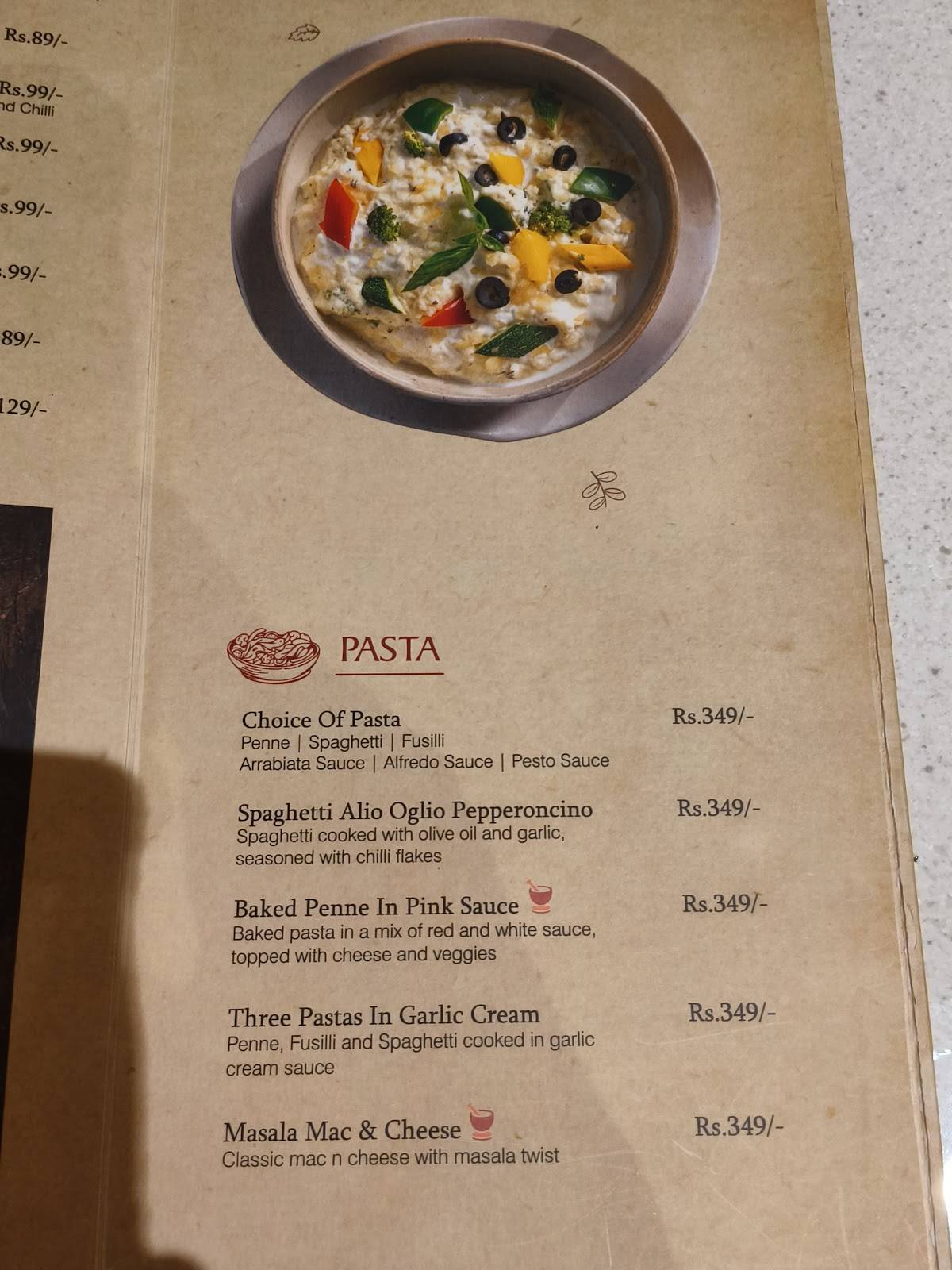 Masala Republic by Dadu's menu