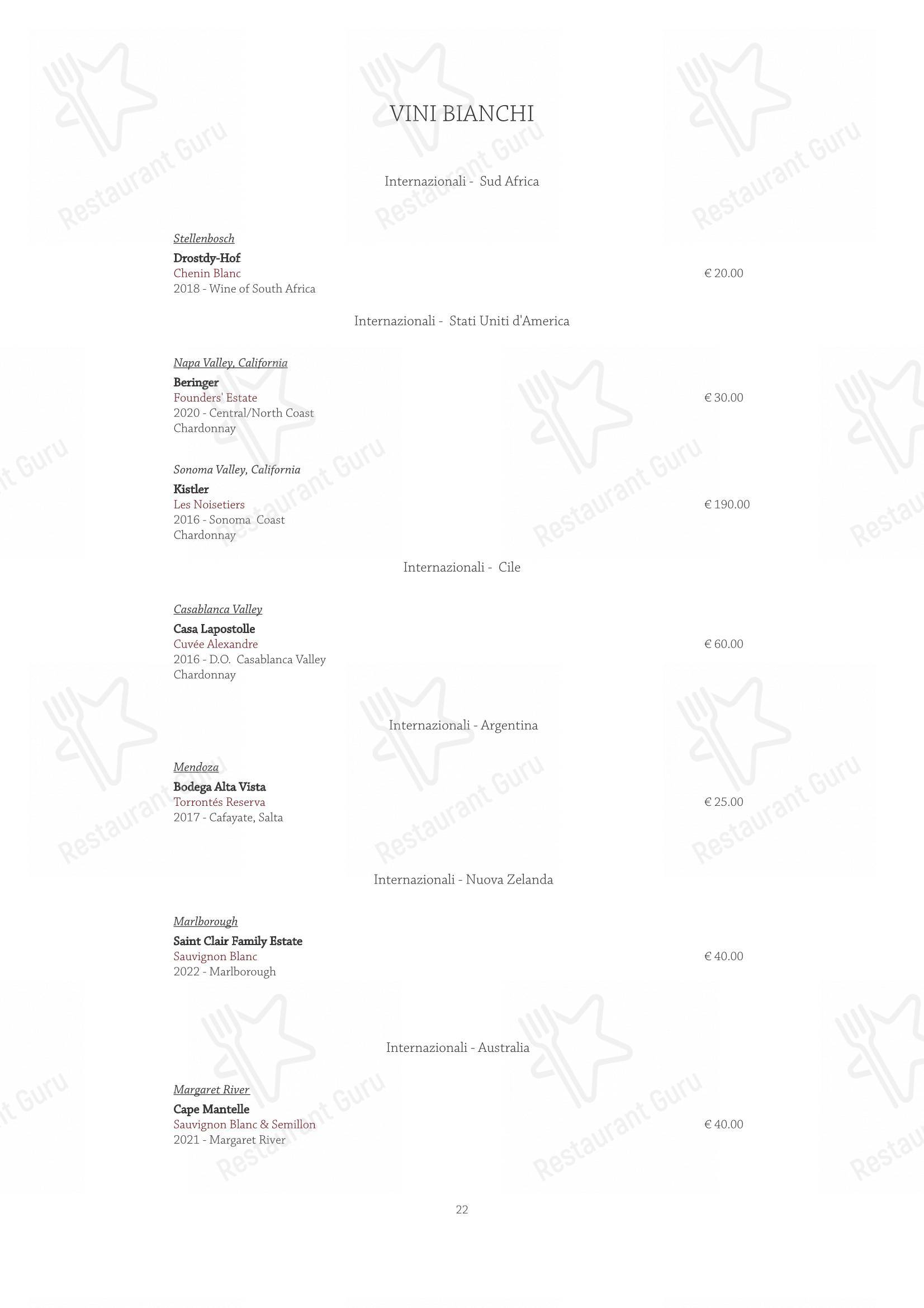 Menu di Sunrise Restaurant - Menu
