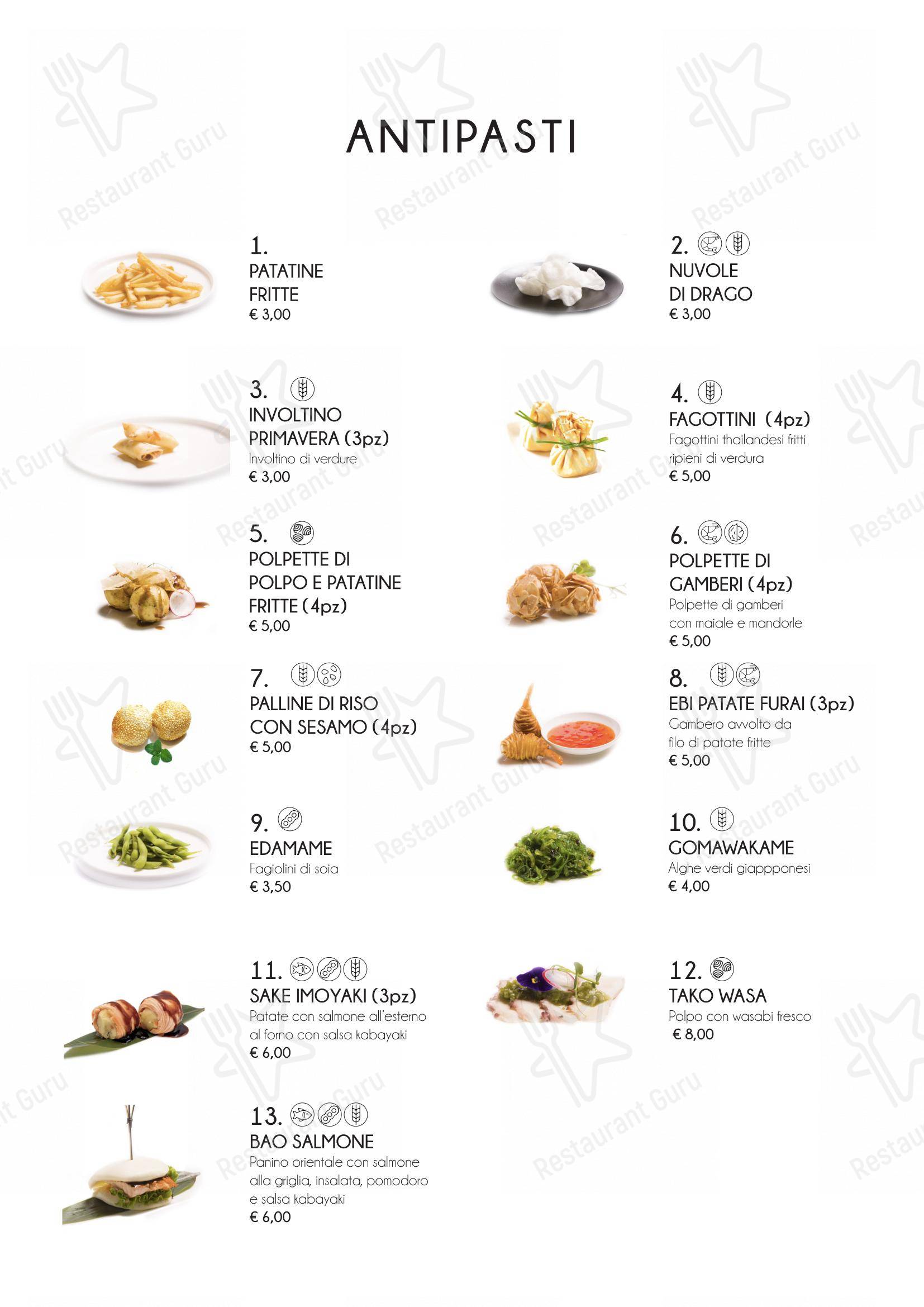 Menu di Yama Sushi Experience - 菜单