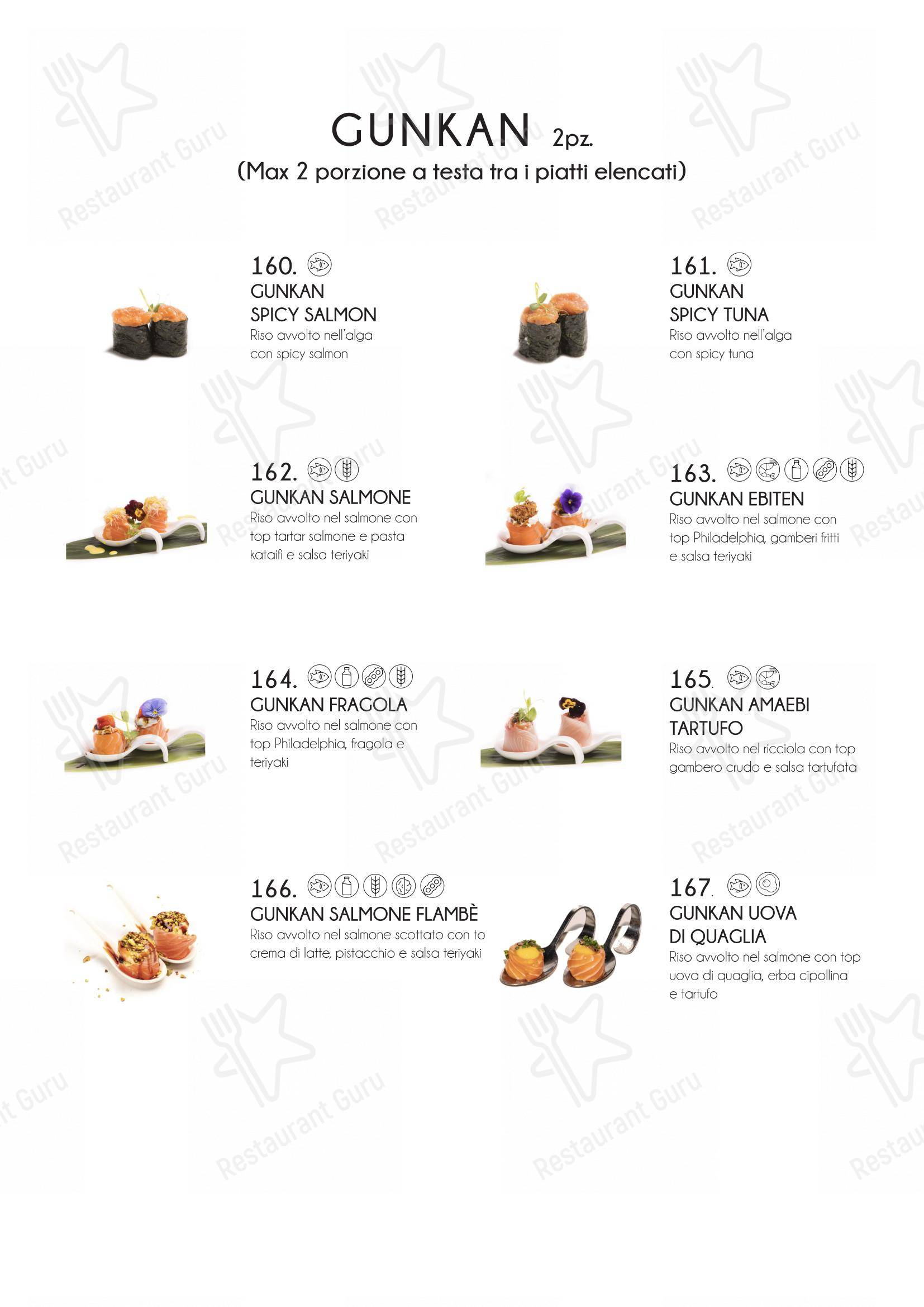 Menu di Yama Sushi Experience - Menu bar