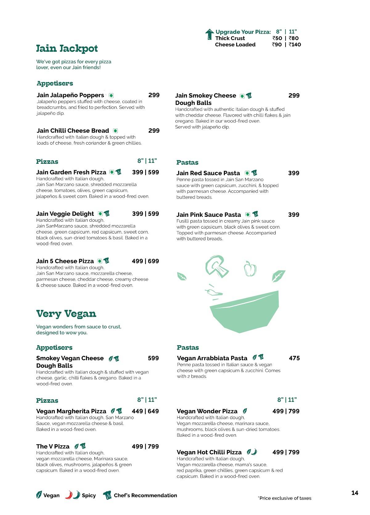 1441 Pizzeria Mira Road menu