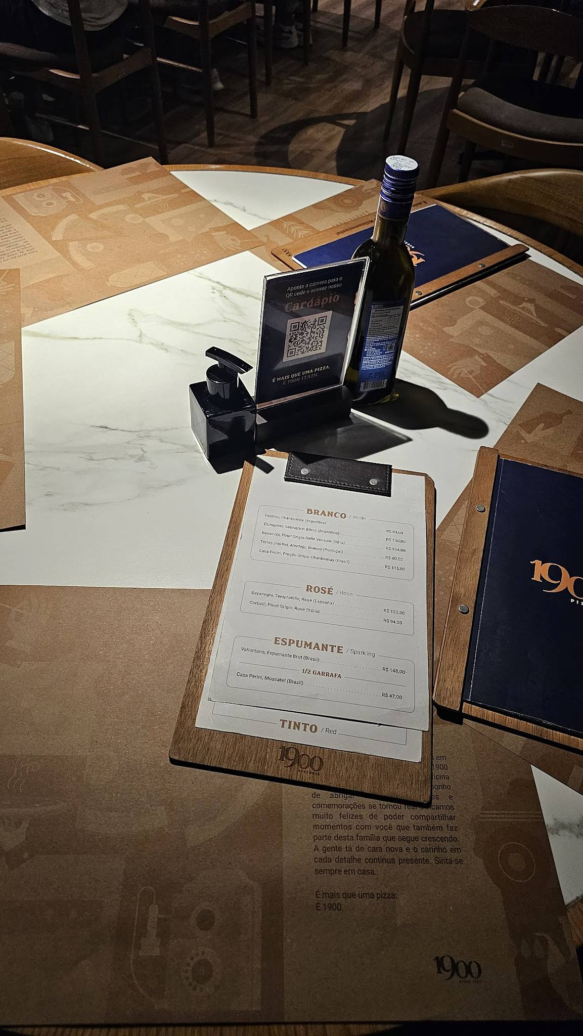 1900 Pizzeria - Itaim Bibi cardápio