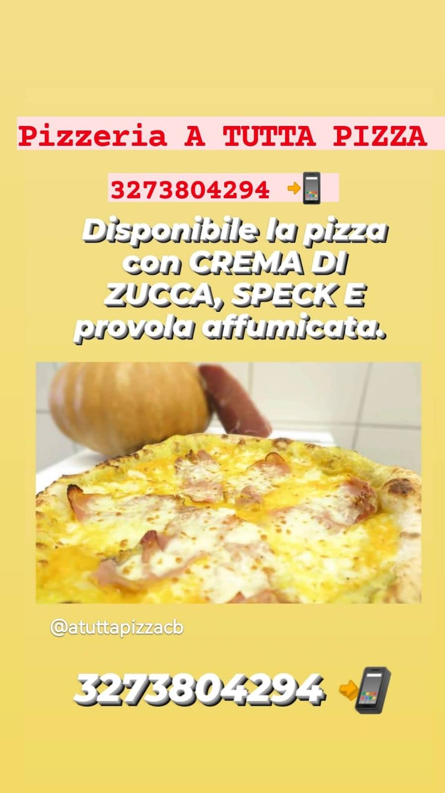 Menu di A Tutta Pizza 