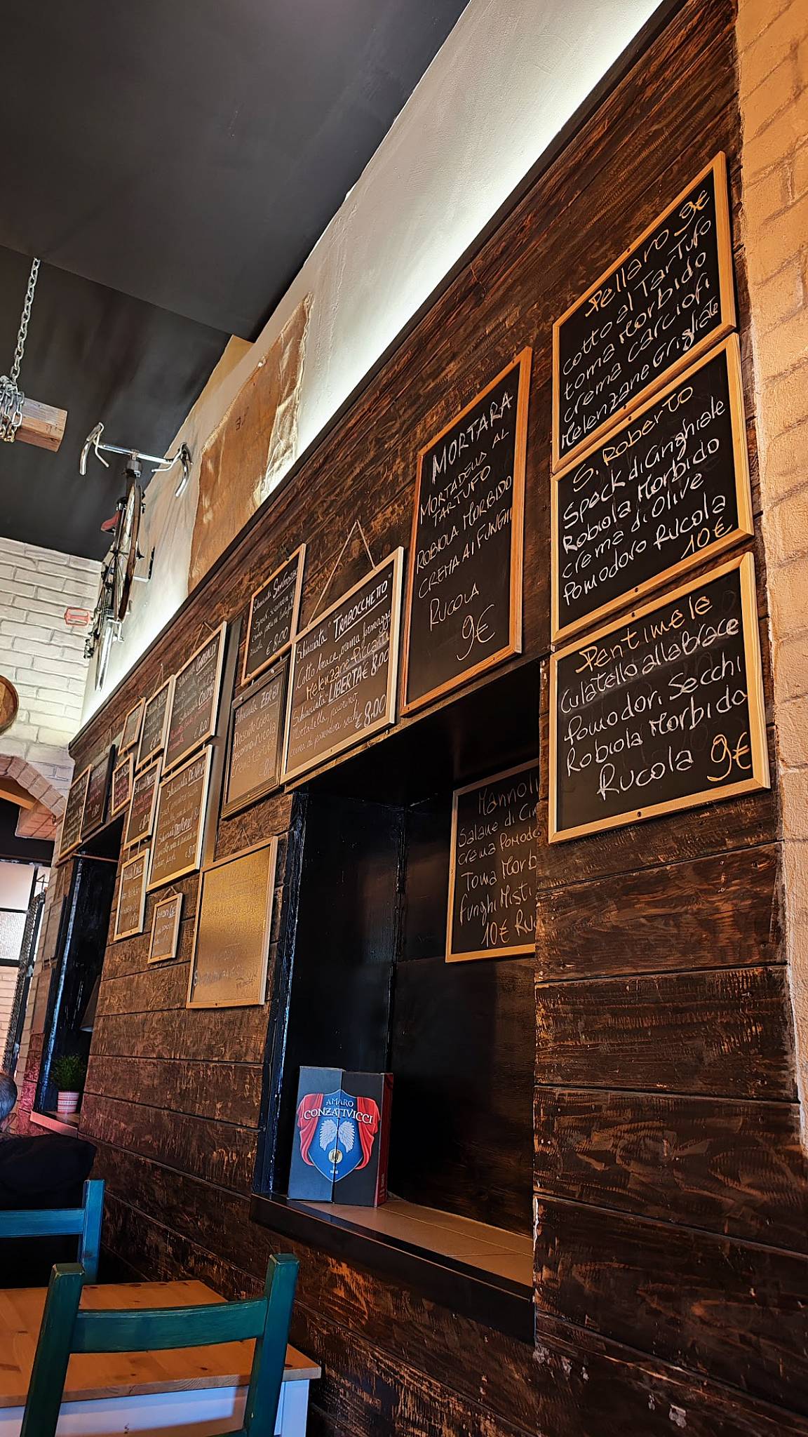 Menu di Al Capolinea 1985 