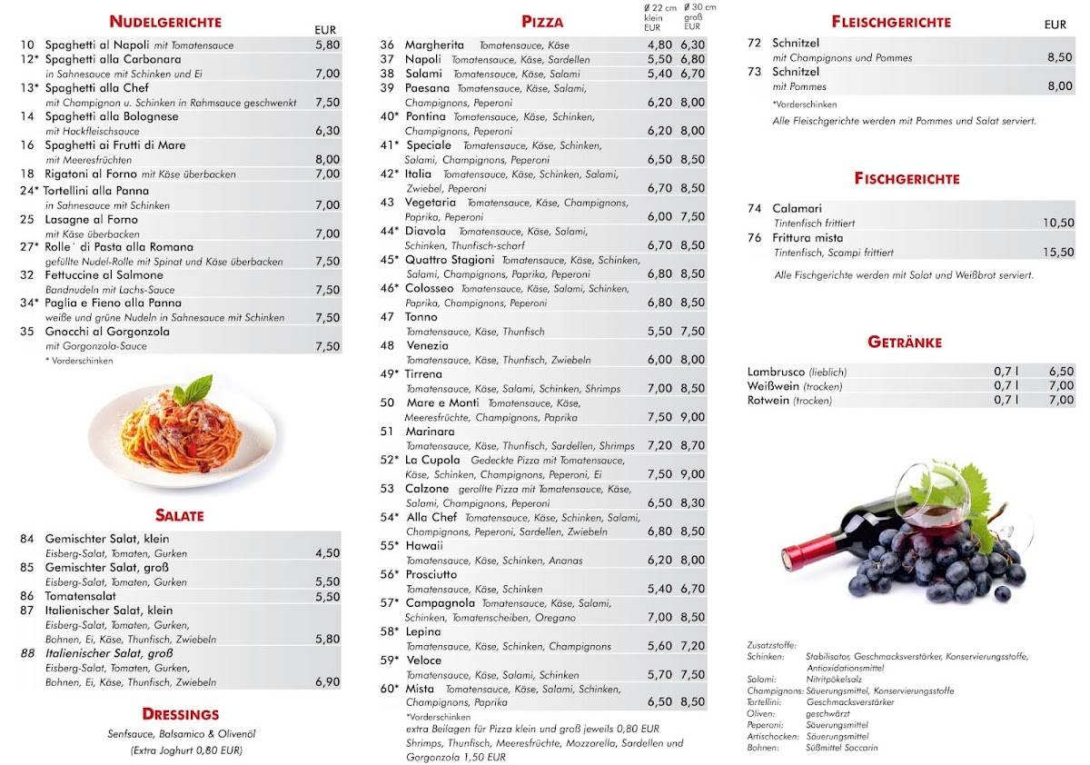 italienisches restaurant & pizzeria al colosseo
