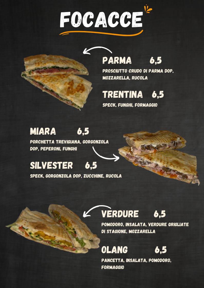 Menu di Al Redentore 