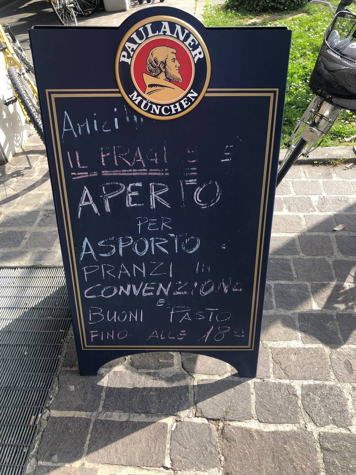 Menu di Altro Fragile 