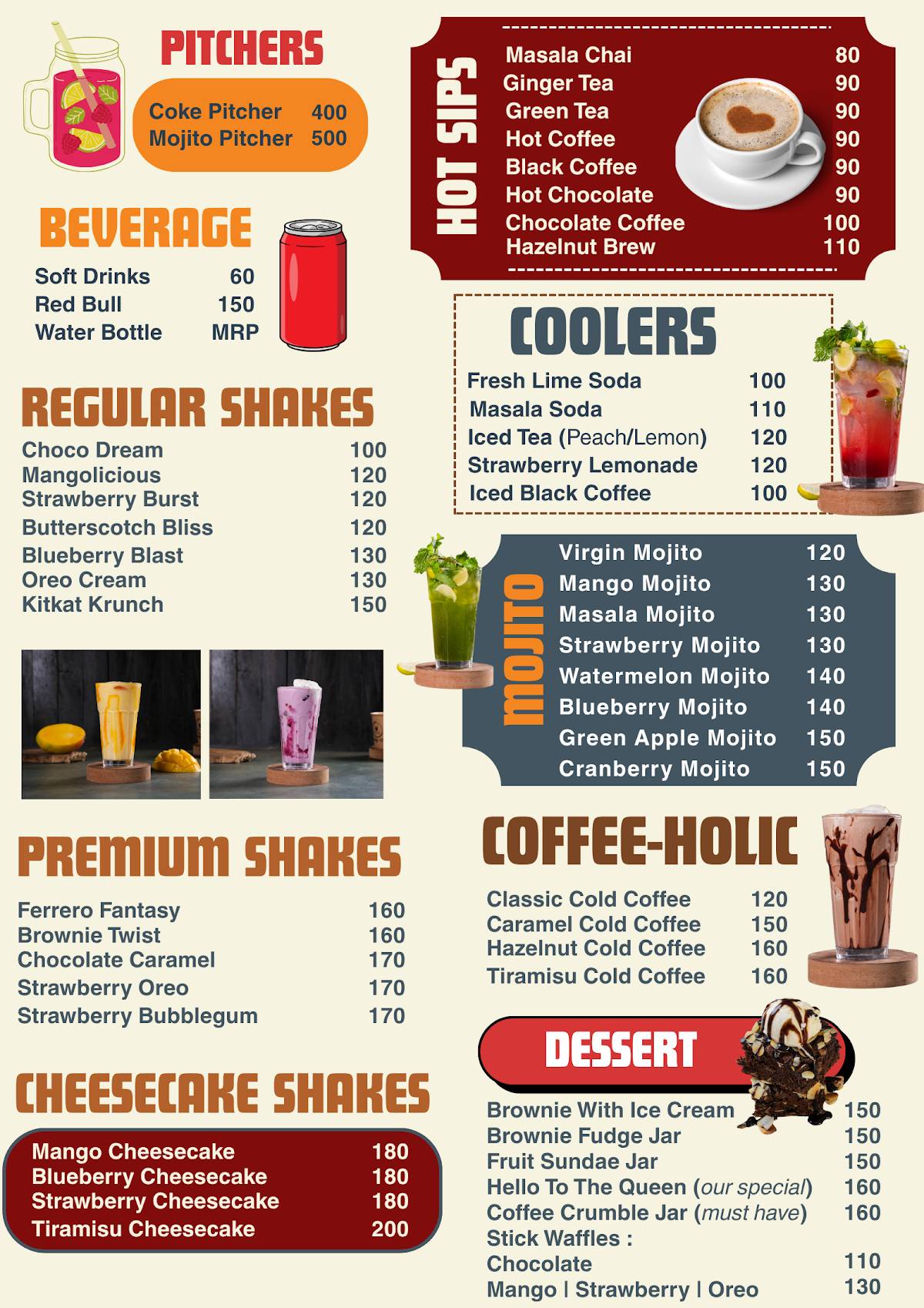 Amigo's Hub menu