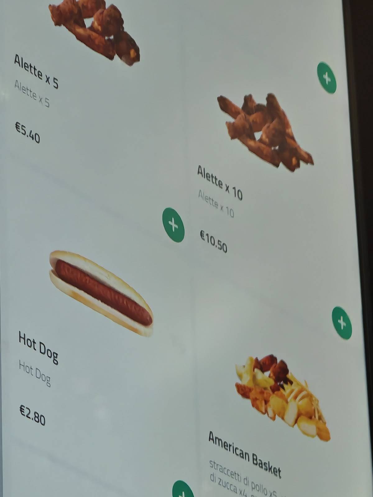 Menu di Walter's 