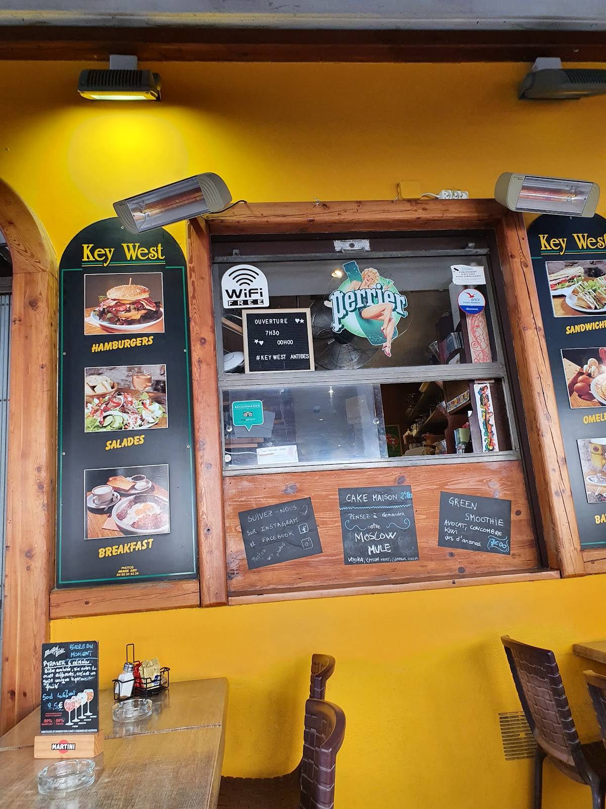 Menu de Key West