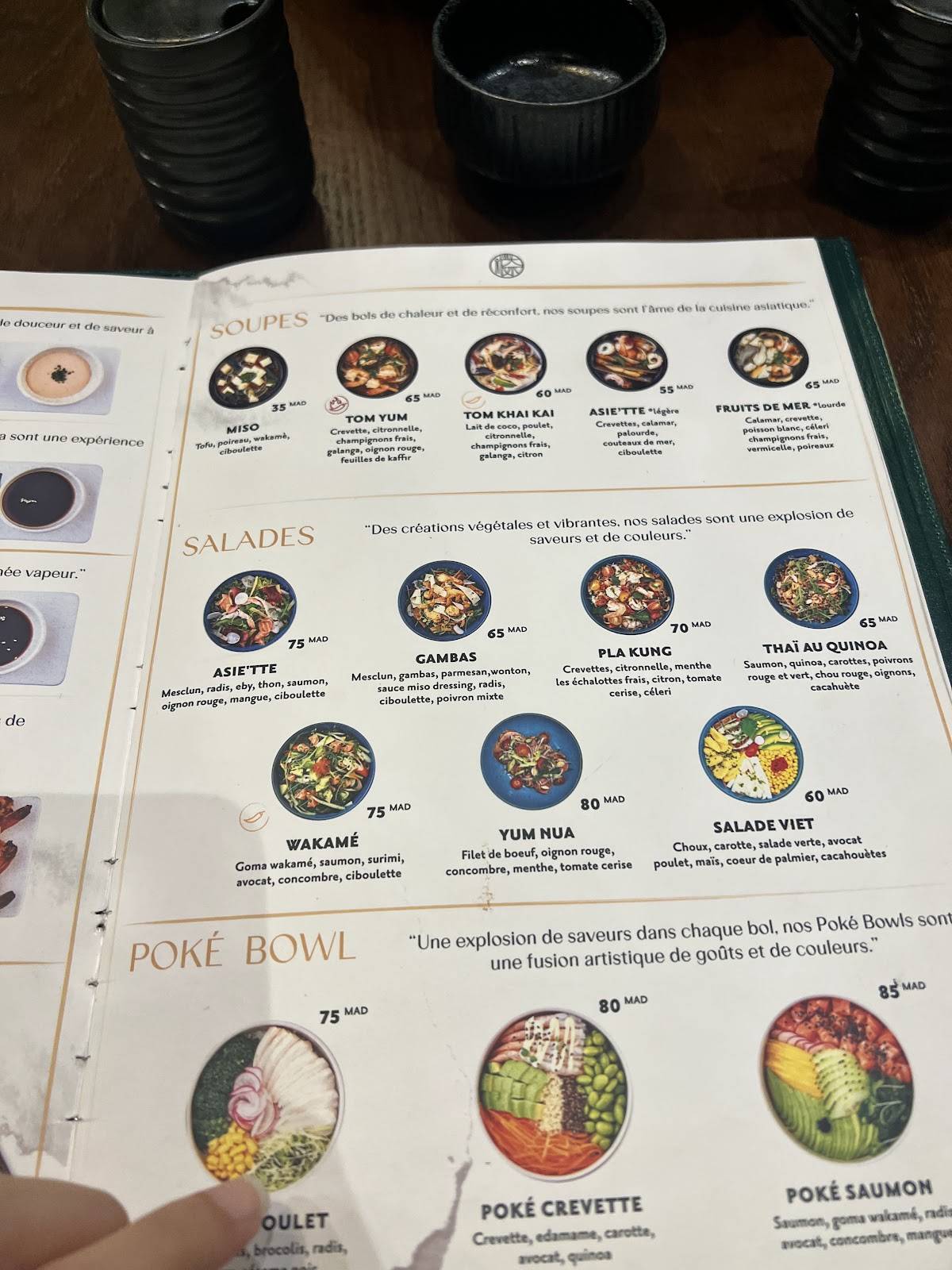 Menu de Asie’tte