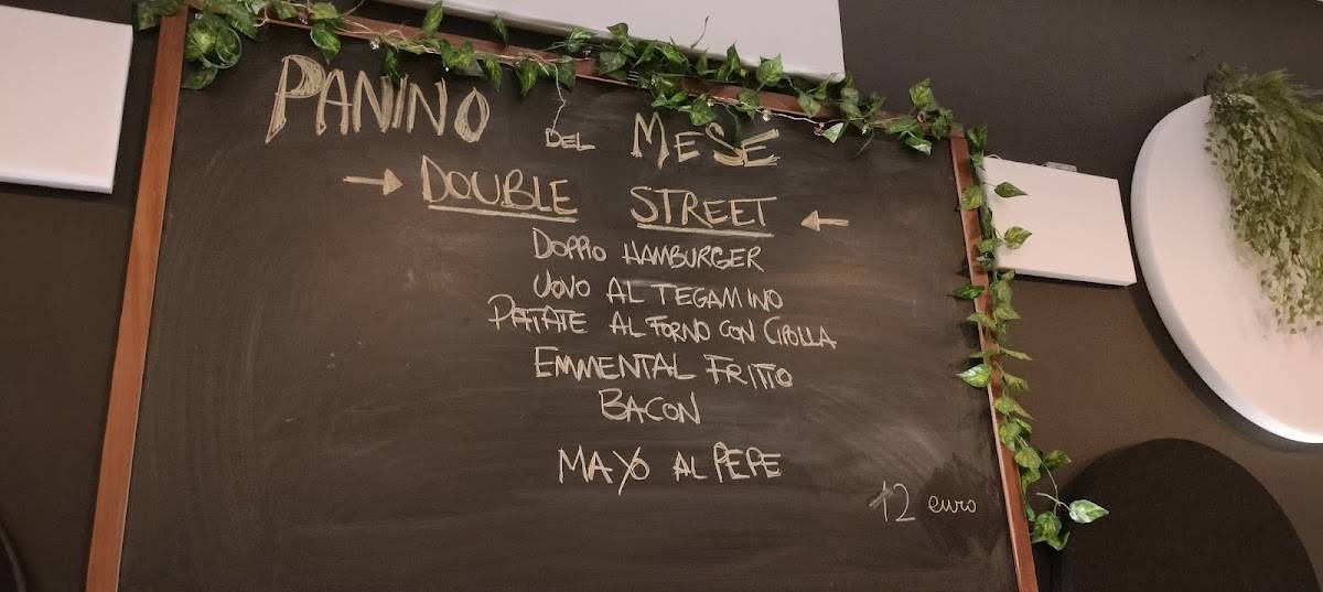 Menu di B-Street 