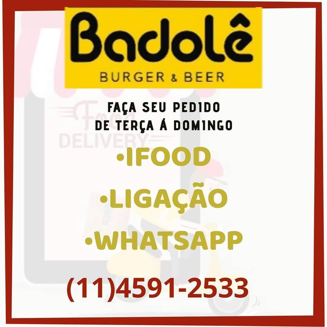 Badolê Burger&beer cardápio