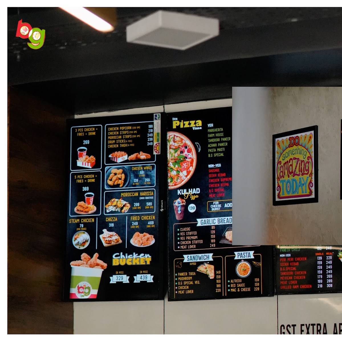 BITES GALLERY NADALA menu
