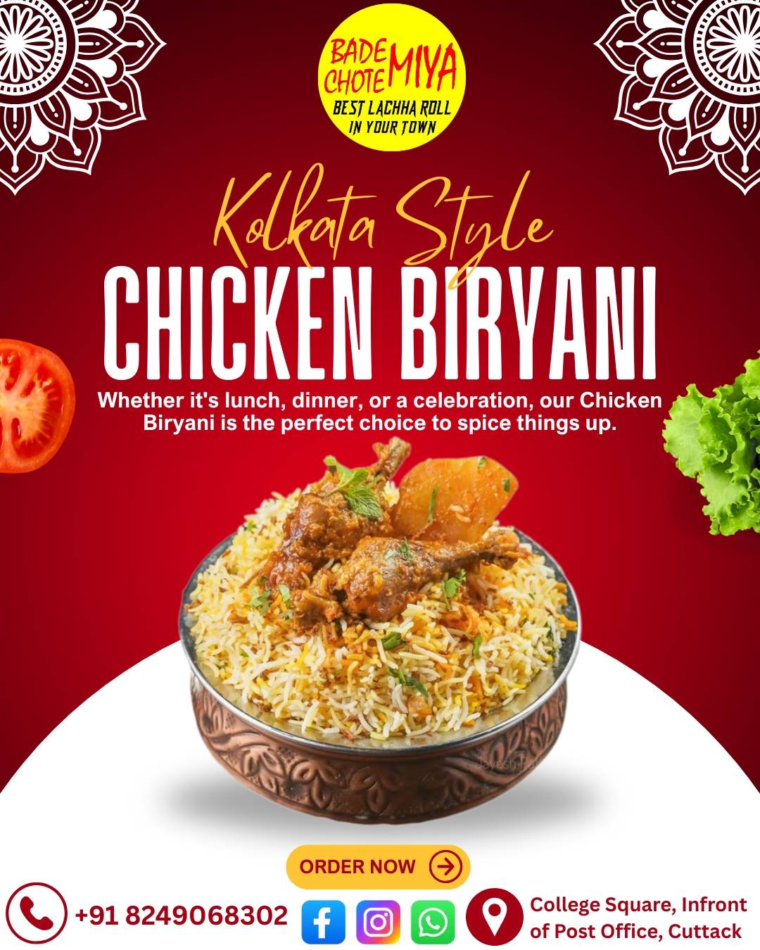 BADE MIYA CHOTE MIYA (Bmc Restaurant) menu