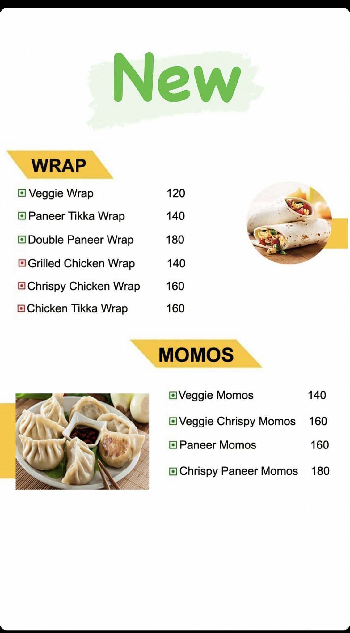 BOOSTER CAFE & restaurant menu