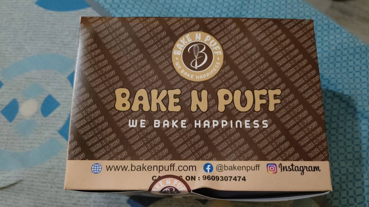 Bake N Puff menu