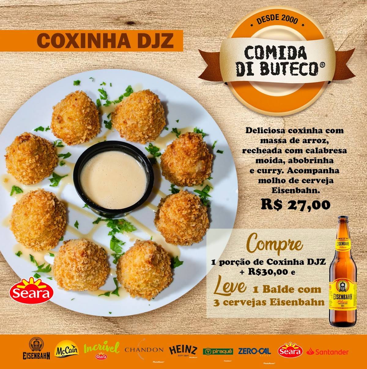DuJuZé Bar cardápio
