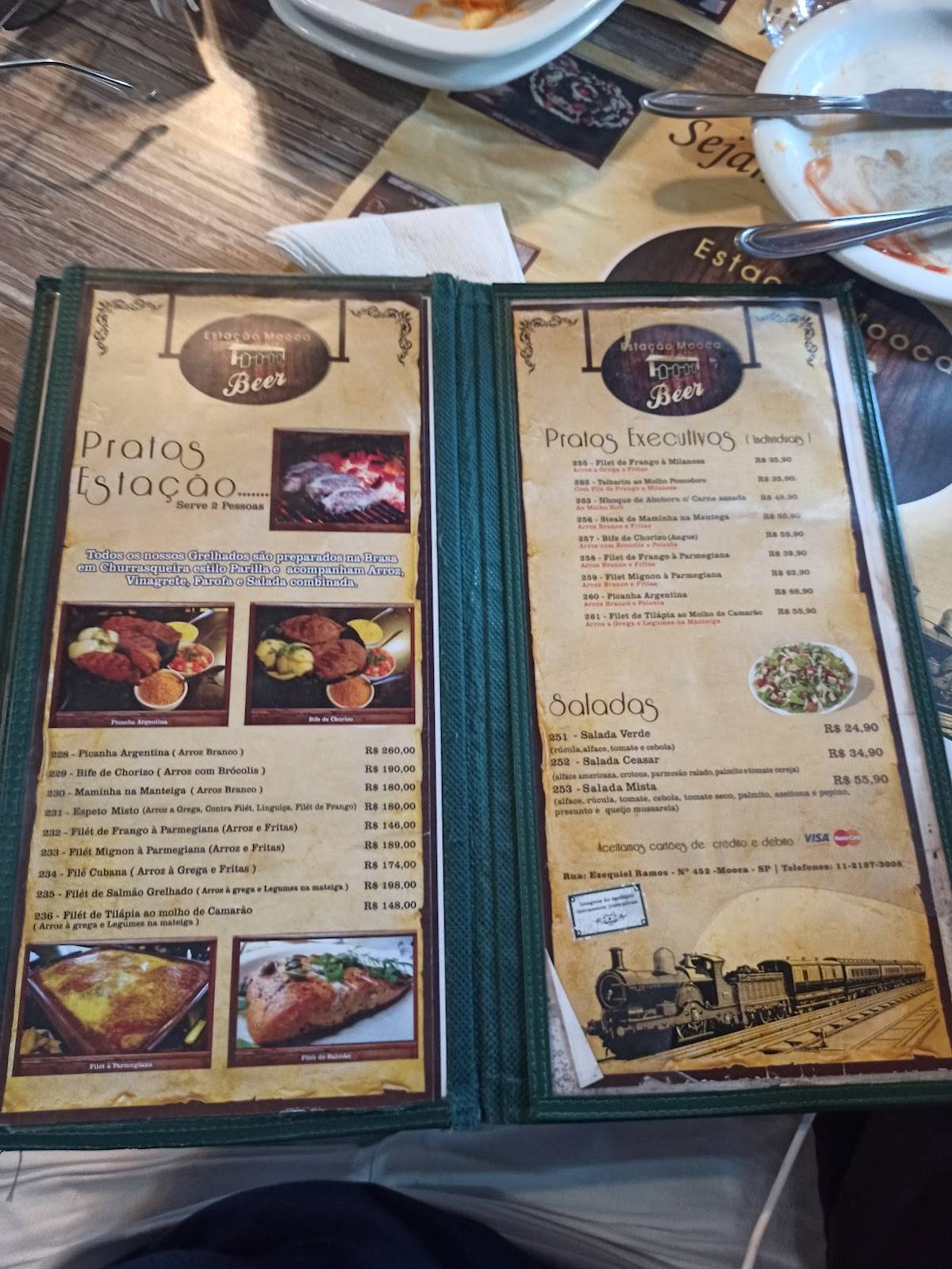 Bar Estação Mooca Beer cardápio