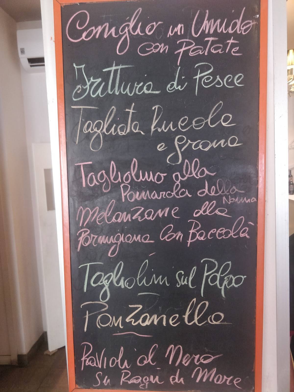 Menu di Pasticceria Bar Marcello 