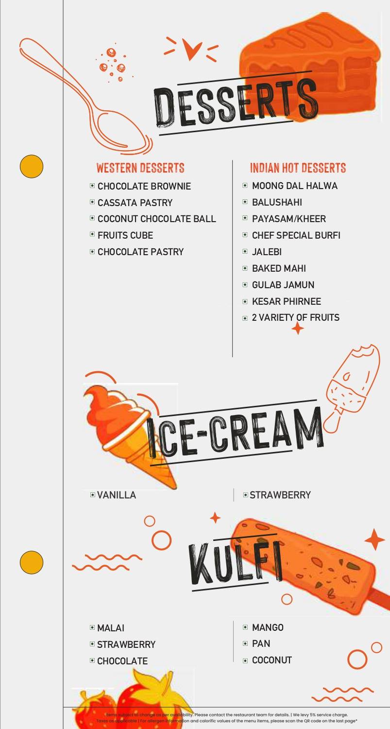 Barbeque Nation - Ahmedabad - Prahladnagar menu