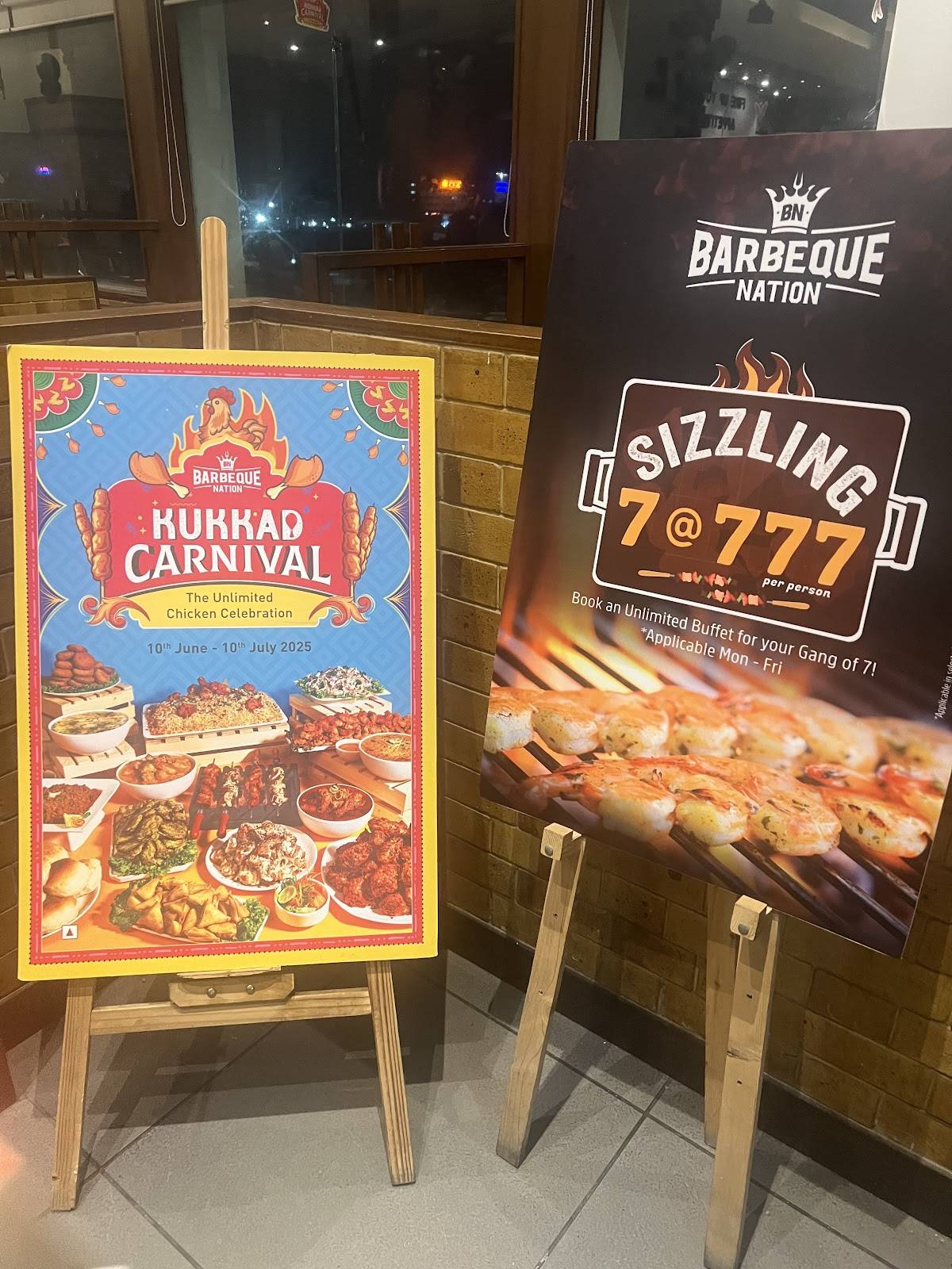 Barbeque Nation - Town Hall, Coimbatore menu
