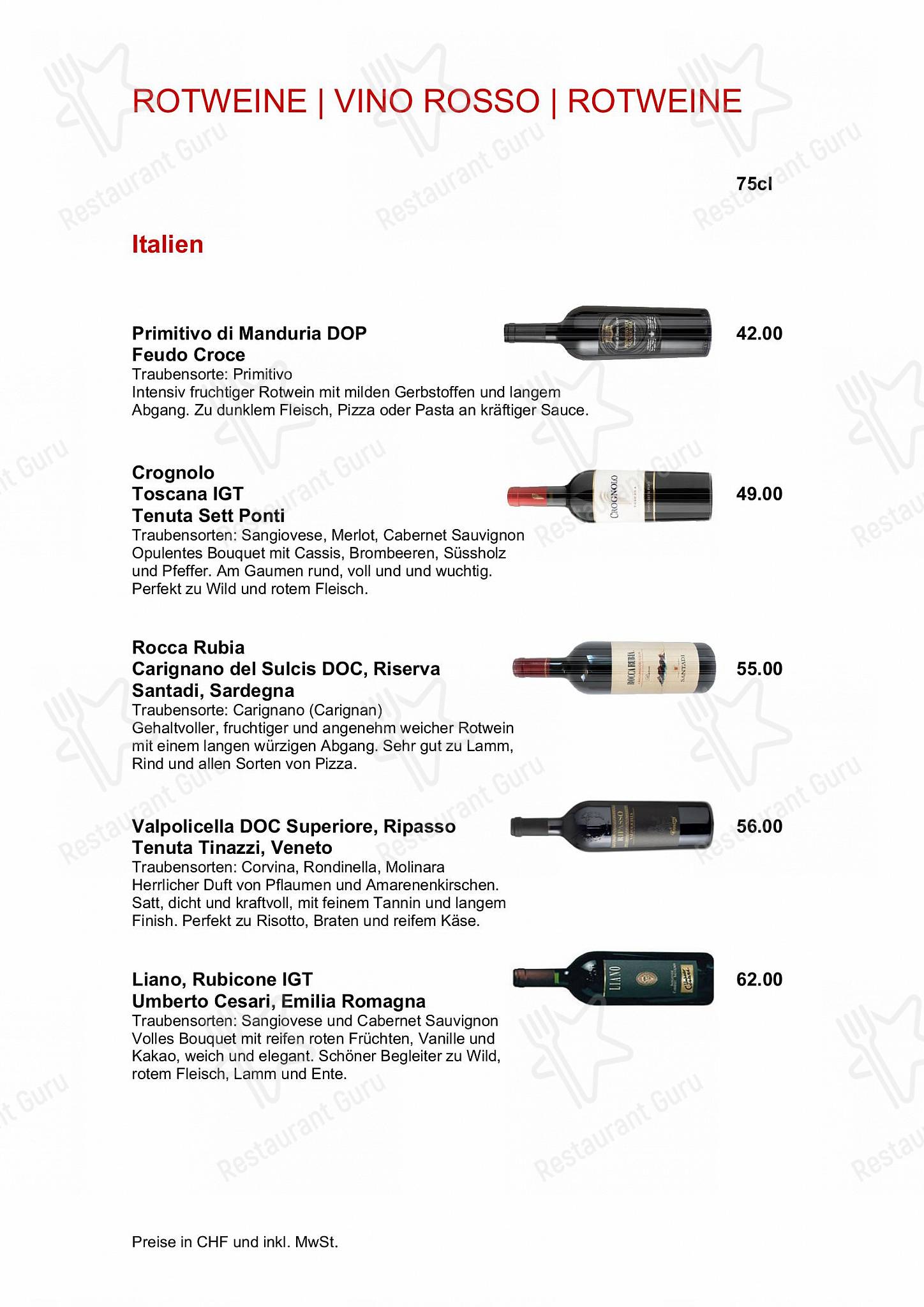 Крафт меню per Grindel - Das Restaurant ristorante